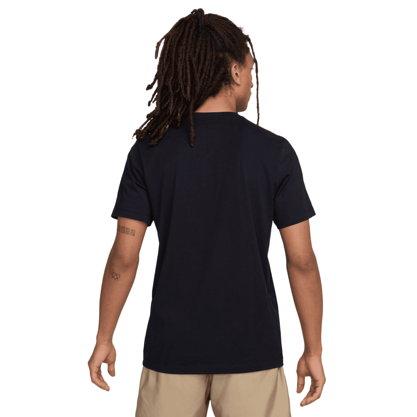 Nike Atlanta Short Sleeve Crew T-Shirt - Men's - Black/White