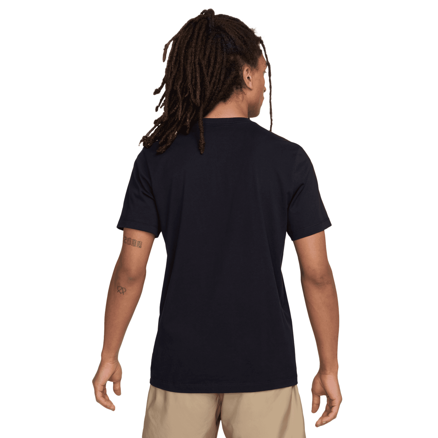 Nike Atlanta Short Sleeve Crew T-Shirt - Men's - Black/White