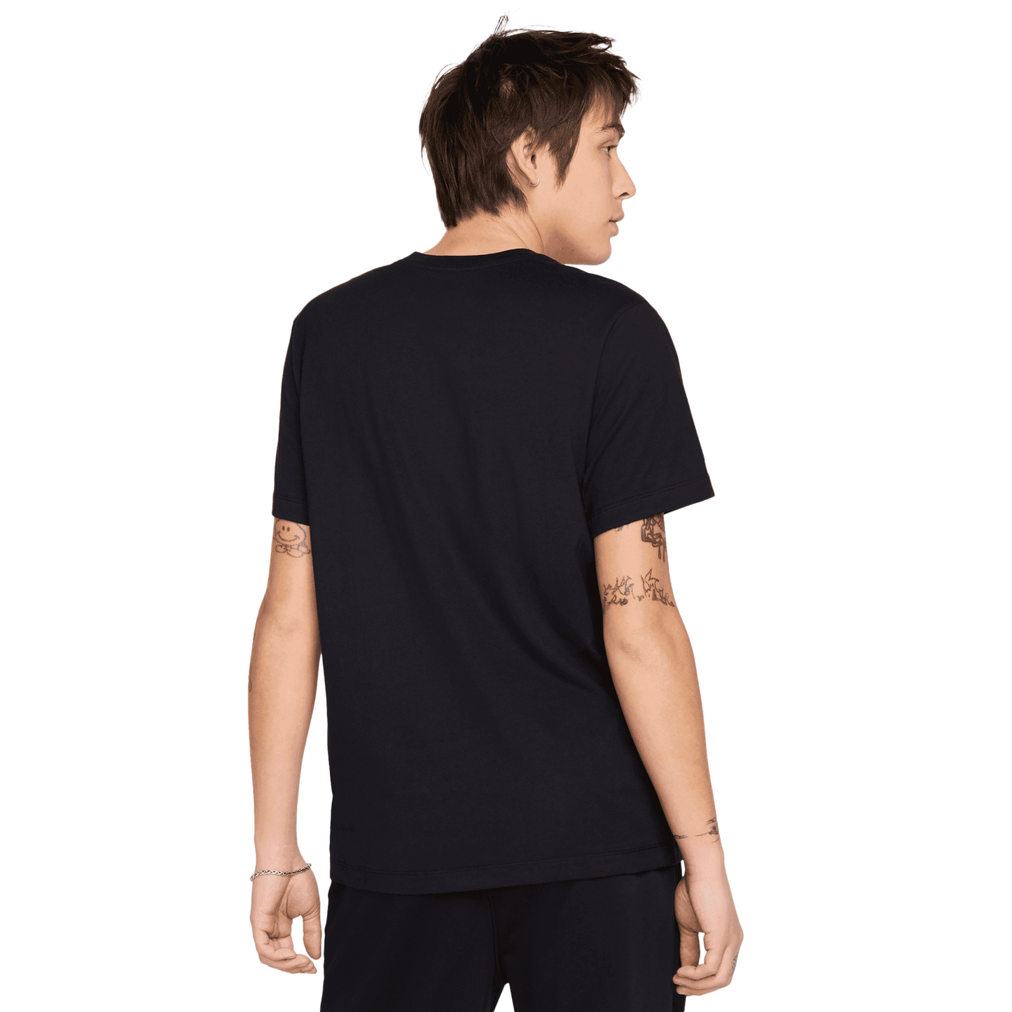 Nike Dallas Short Sleeve Crew T-Shirt - Men's - White/Black