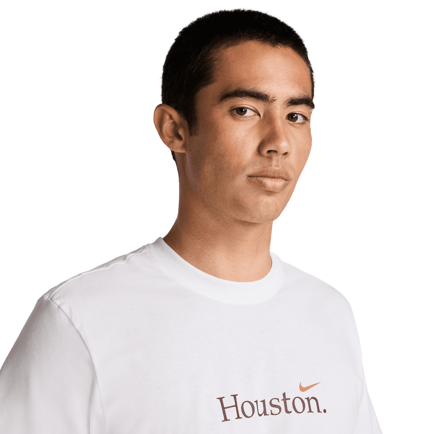 Nike Houston Short Sleeve Crew T-Shirt - Men's - White