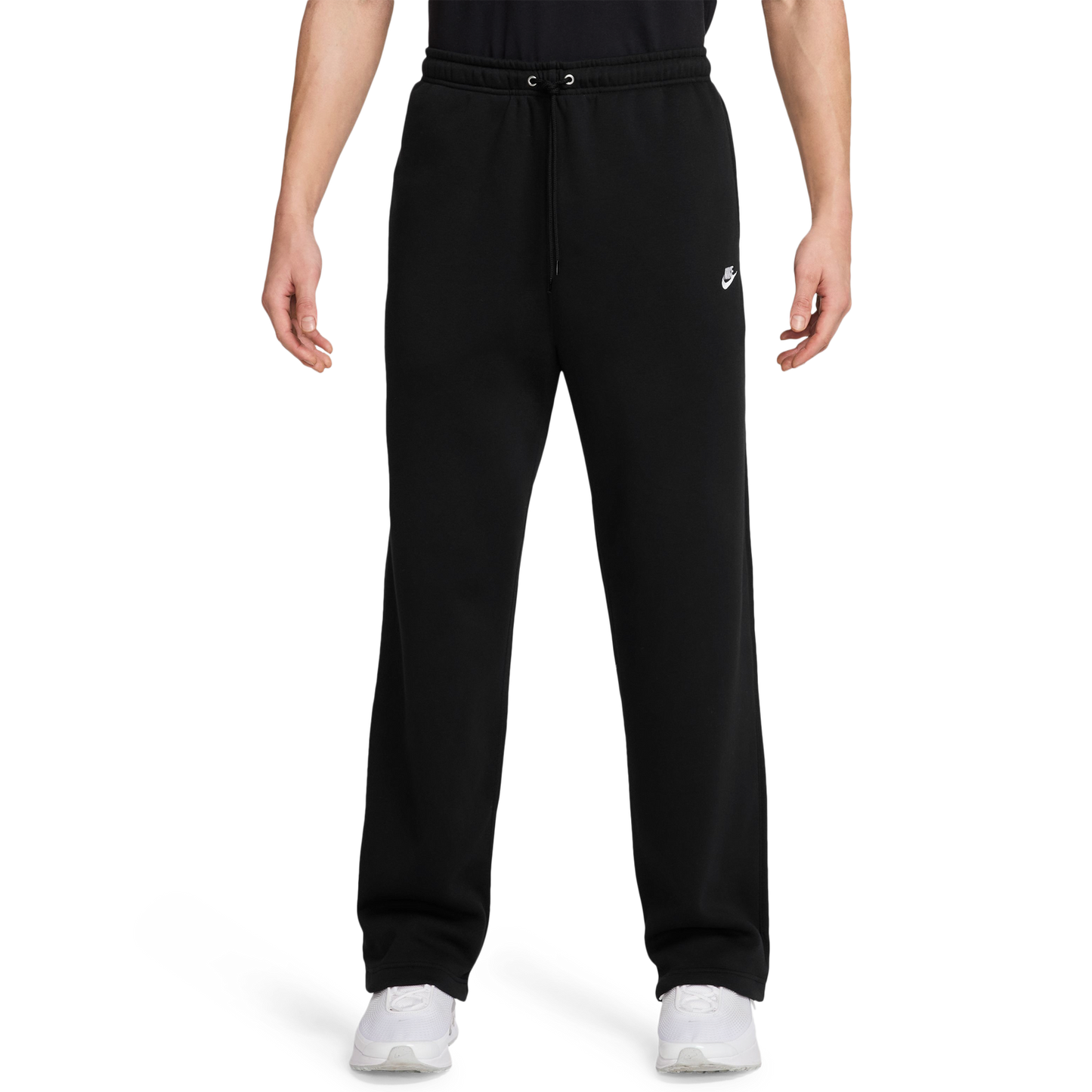 Nike Club Fleece Bungee Pants - Men's - Black/White