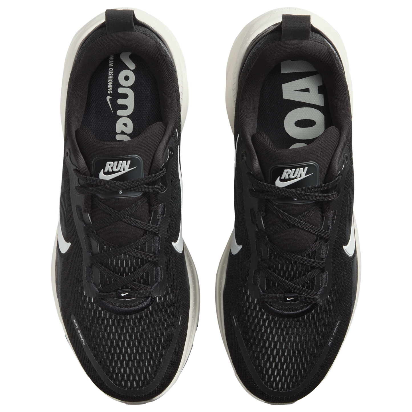 Nike Vomero 18 Wide - Men's - Black/Summit White/Coconut Milk