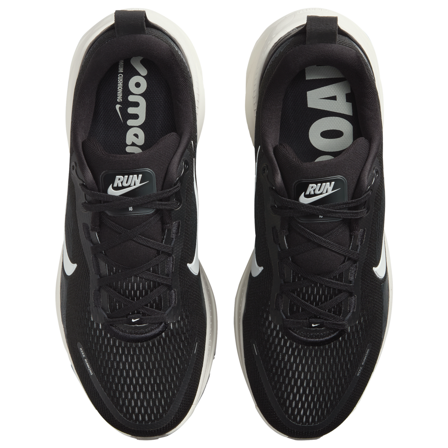 Nike Vomero 18 Wide - Men's - Black/Summit White/Coconut Milk