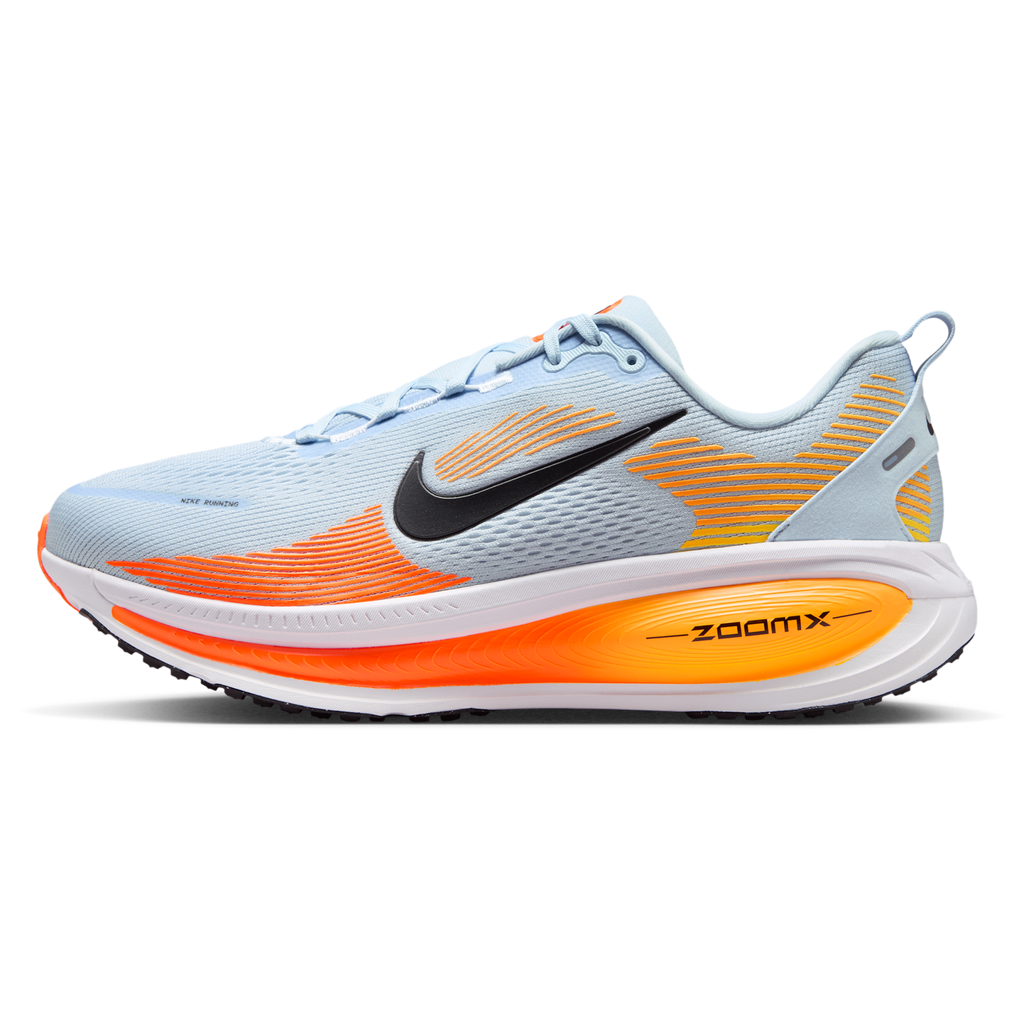 Nike Vomero 18 Wide - Men's - Hydrogen Blue/Black/Laser Orange