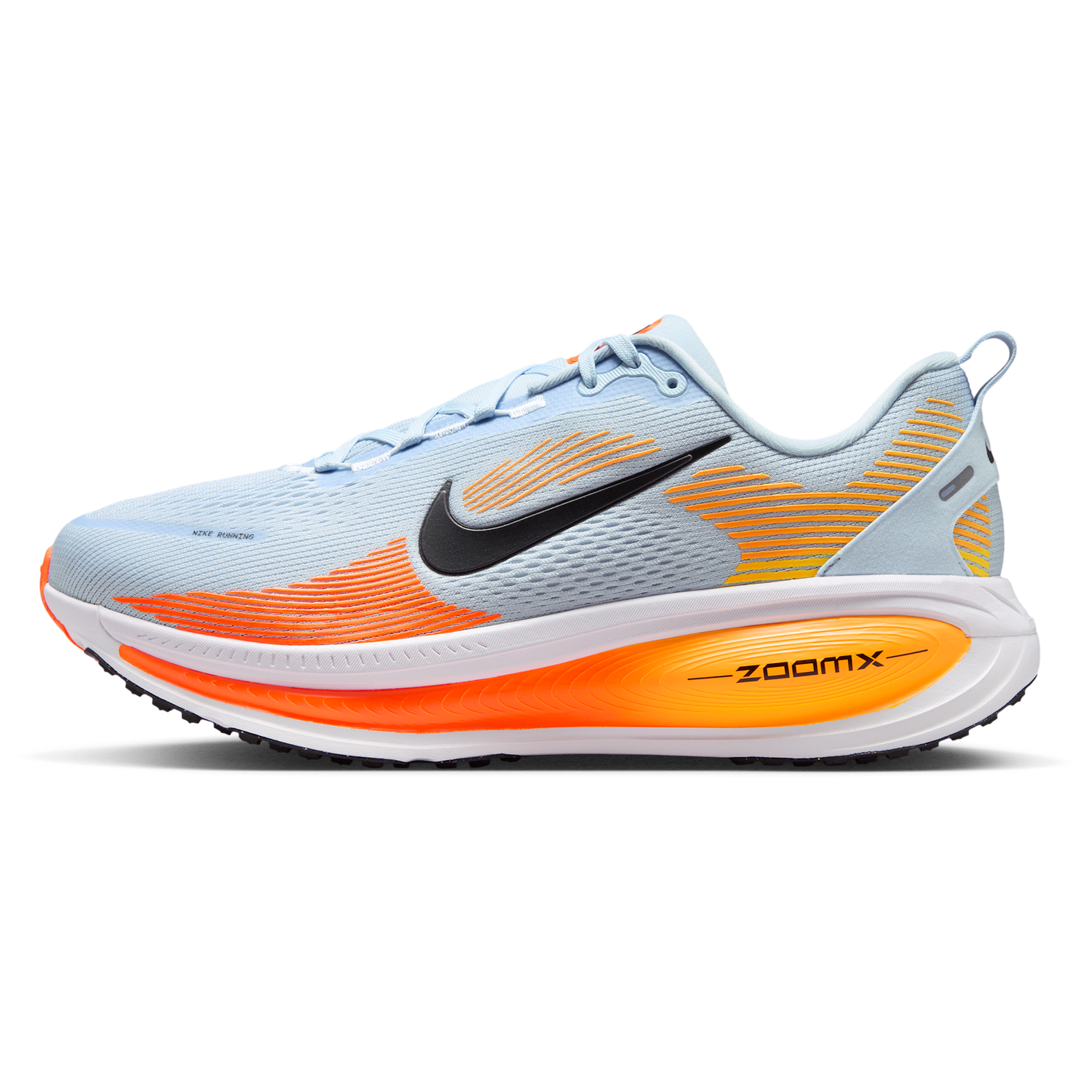 Nike Vomero 18 Wide - Men's - Hydrogen Blue/Black/Laser Orange