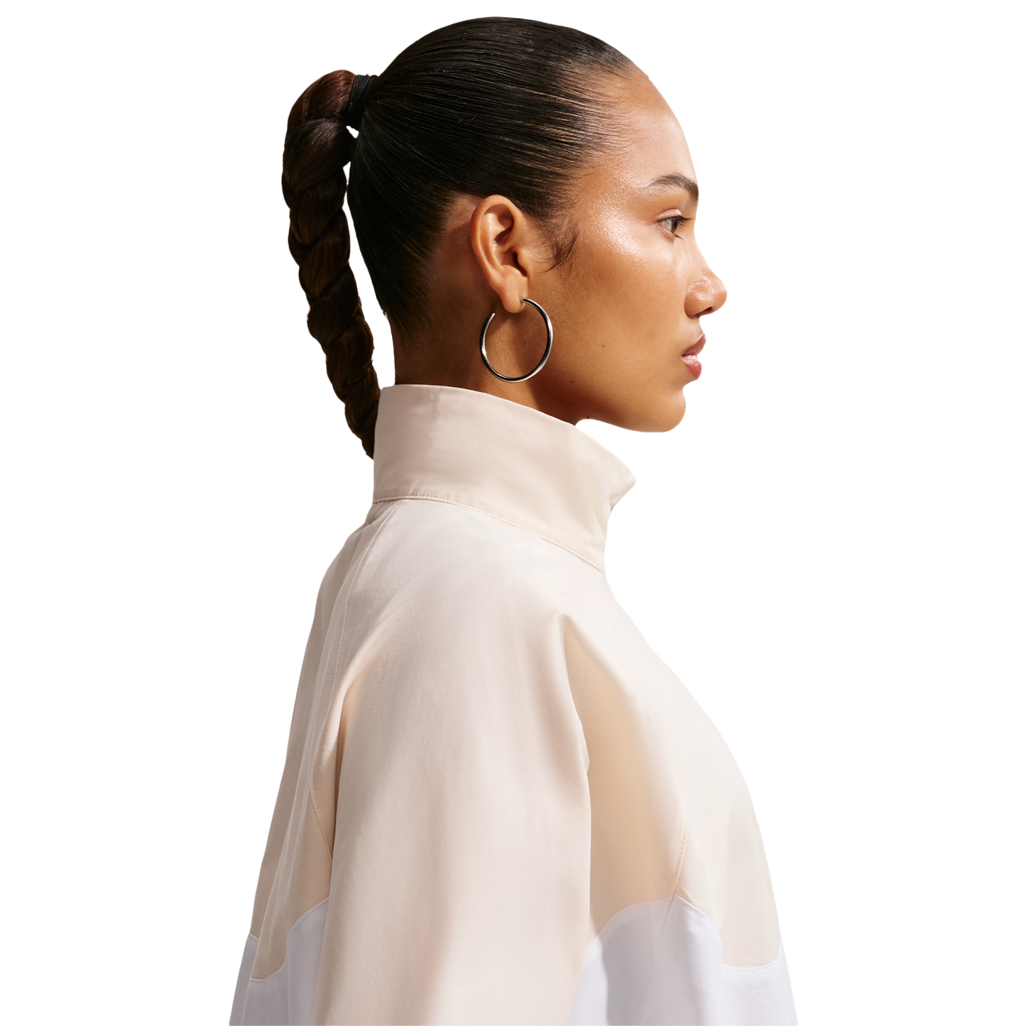 Nike NSW Street HBR Jacket - Women's - White/Chalk/Arctic Orange