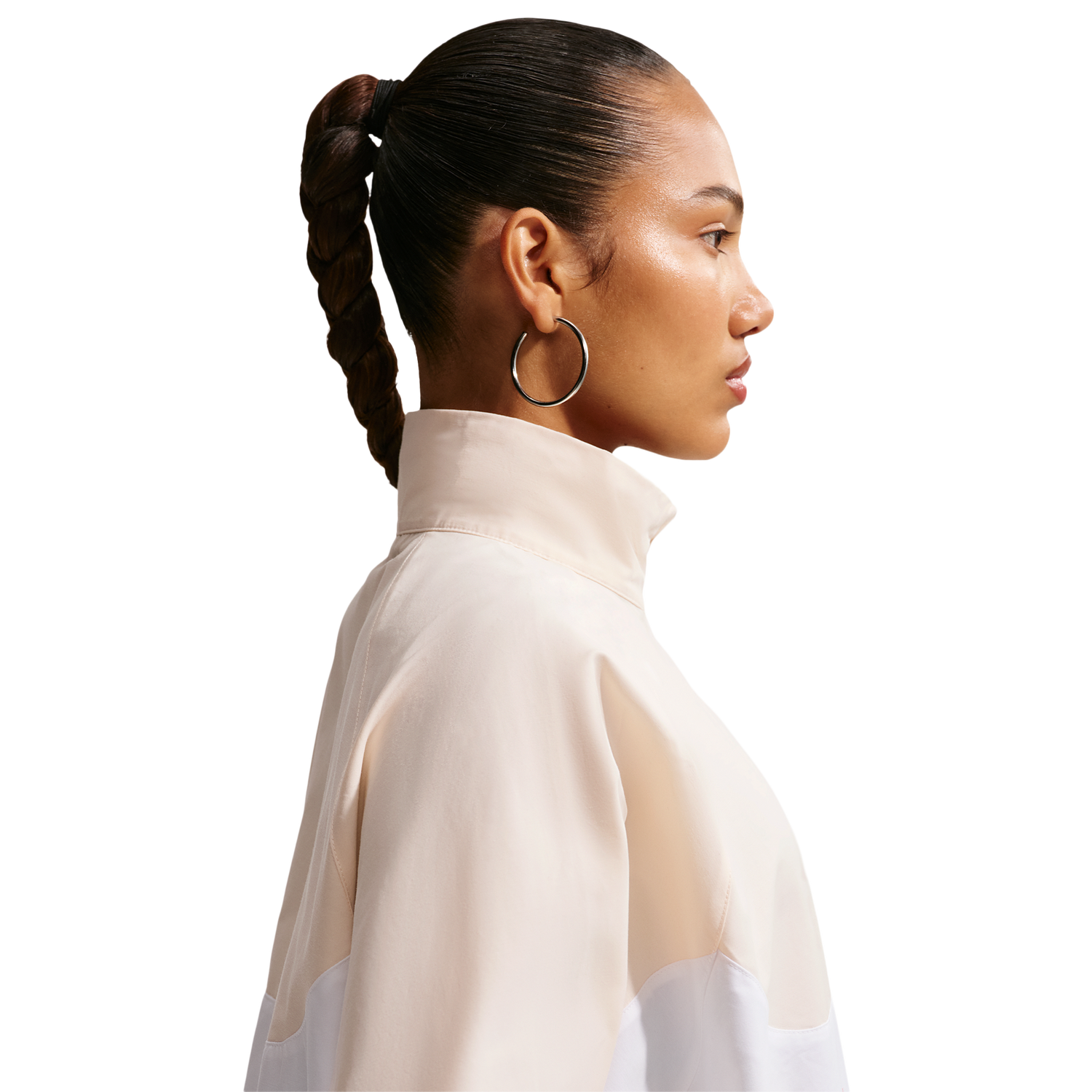 Nike NSW Street HBR Jacket - Women's - White/Chalk/Arctic Orange