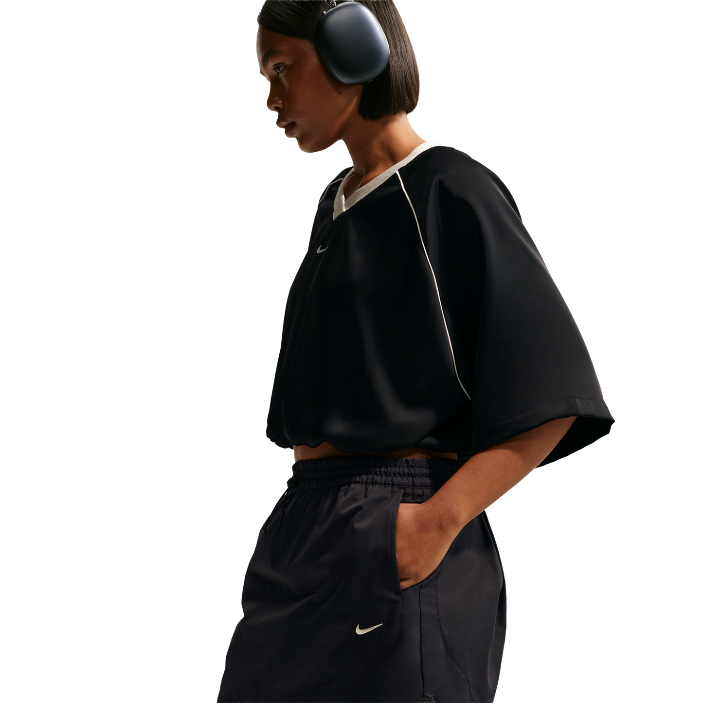 Nike NSW Street Mr Mini Skirt - Women's - Black/Black/Chalk