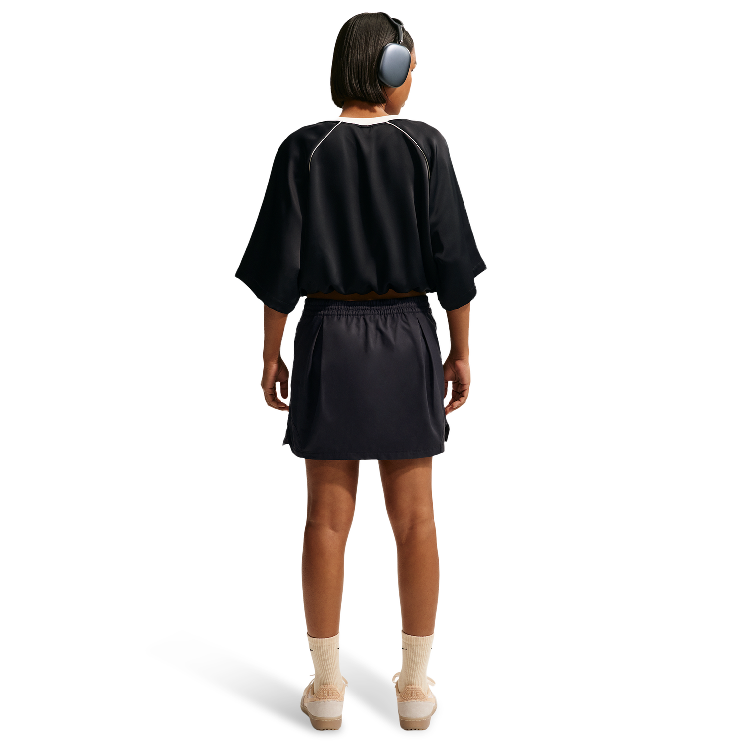 Nike NSW Street Mr Mini Skirt - Women's - Black/Black/Chalk