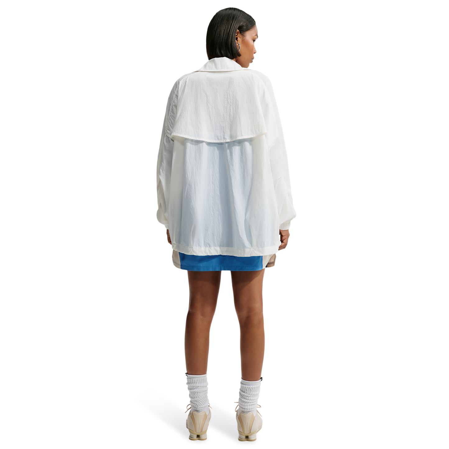 Nike NSW Street Mr Mini Skirt - Women's - Chalk/Chalk/Lt Photo Blue