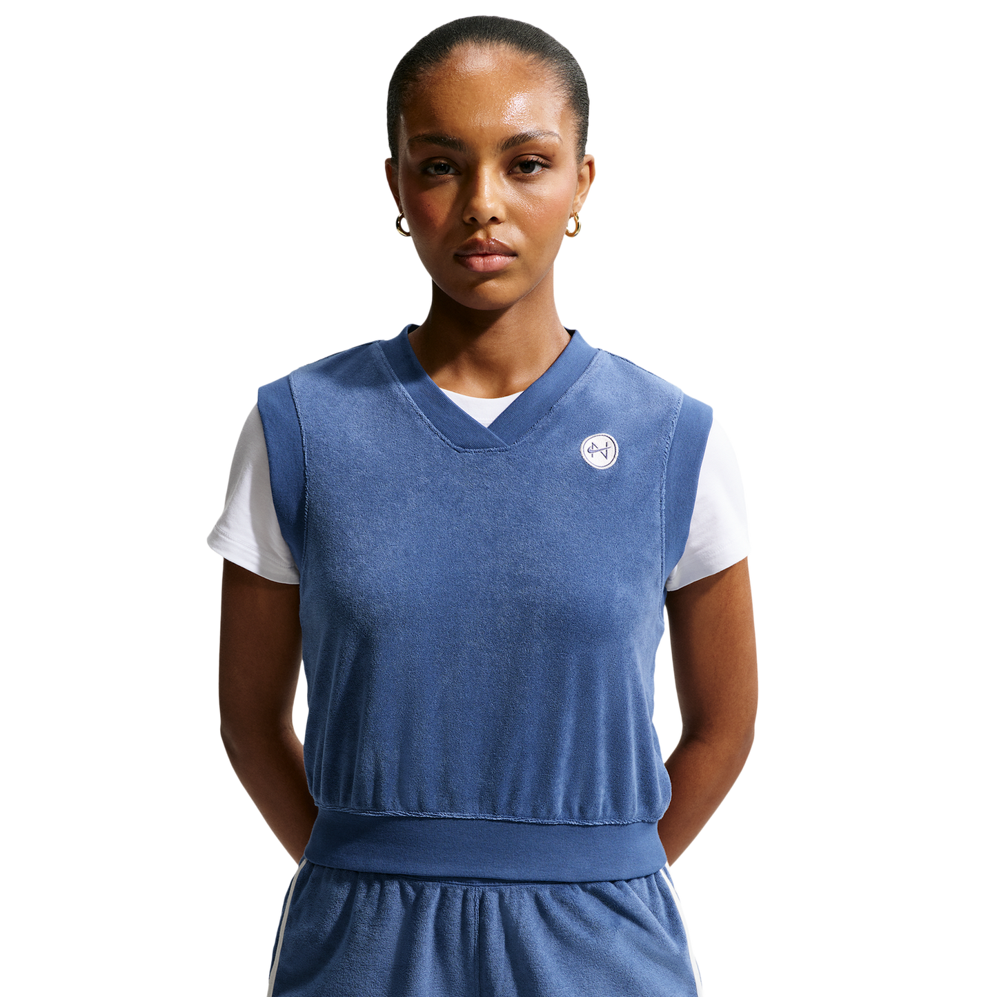 Nike NSW Chill Terry Towel Tank - Women's - Mystic Navy