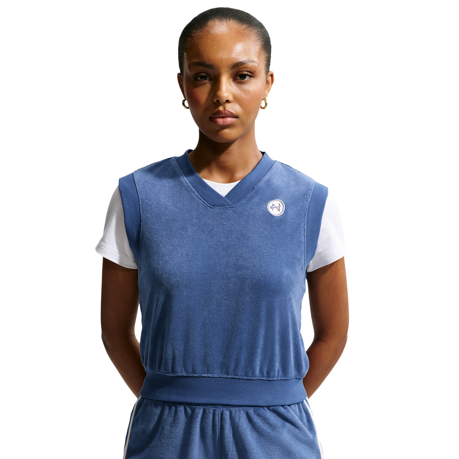 Nike NSW Chill Terry Towel Tank - Women's - Mystic Navy