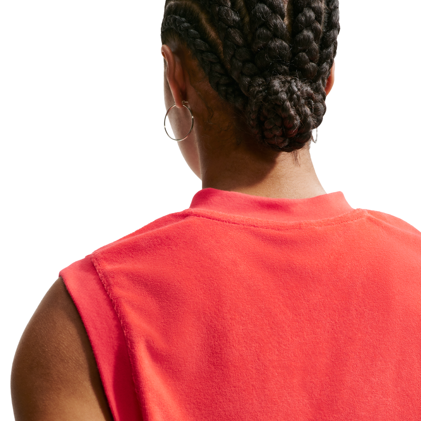 Nike NSW Chill Terry Towel Tank - Women's - Lt Crimson