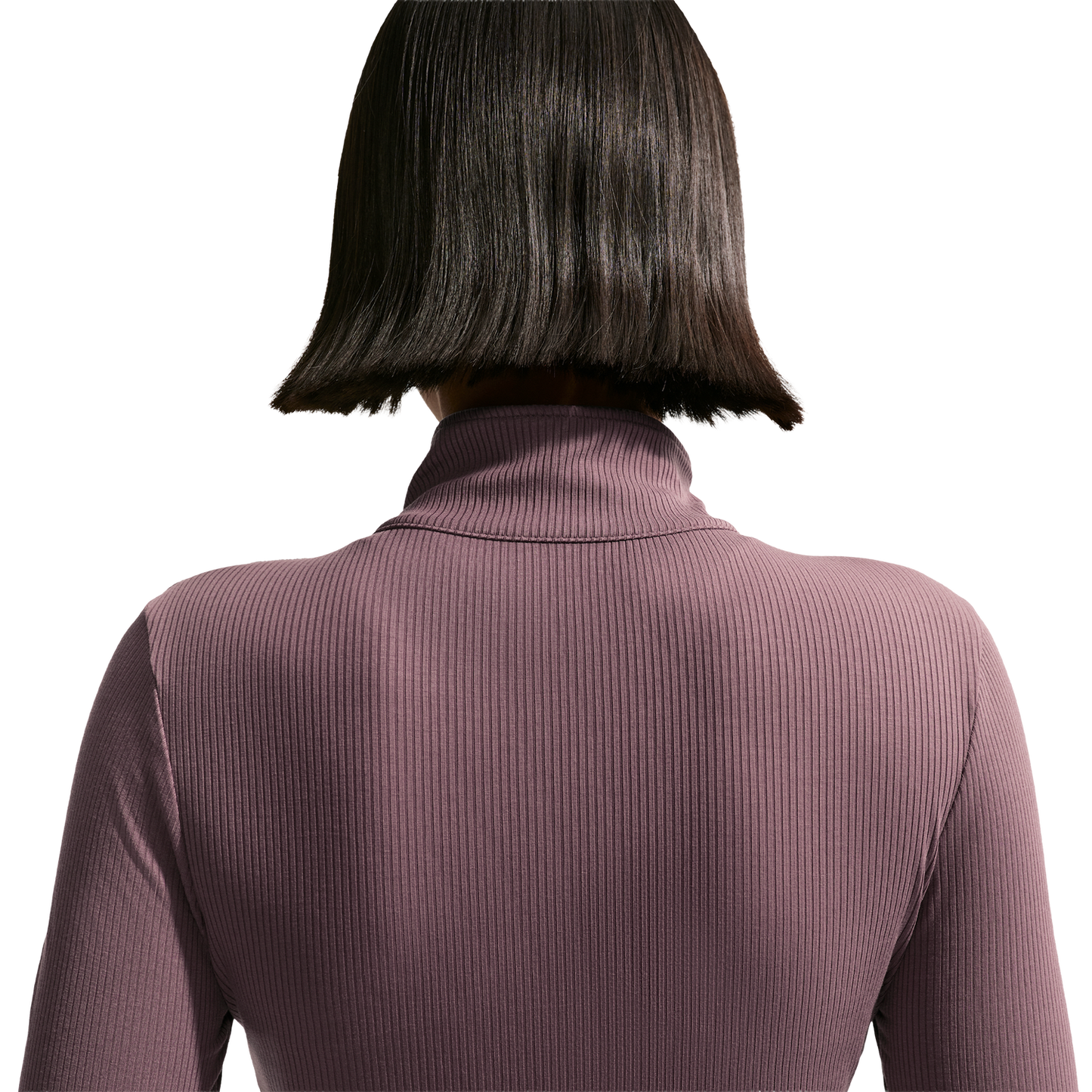 Nike NSW Chill Knit Rib Quarter-Zip LS Top - Women's - Tattoo/Sail