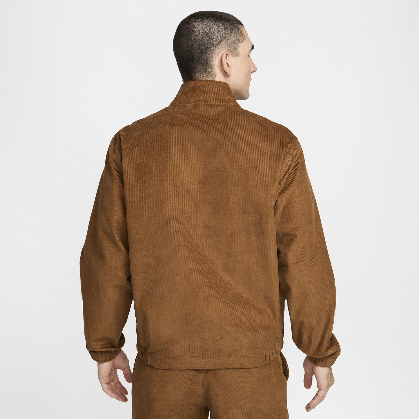 Nike Club Harrington Corduroy Jacket - Men's - Light British Tan/White