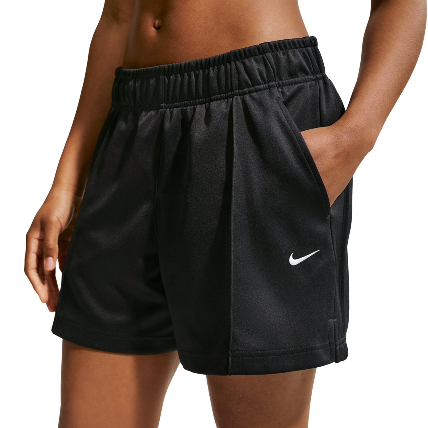 Nike NSW PK Track Shorts - Women's - Black/Sail