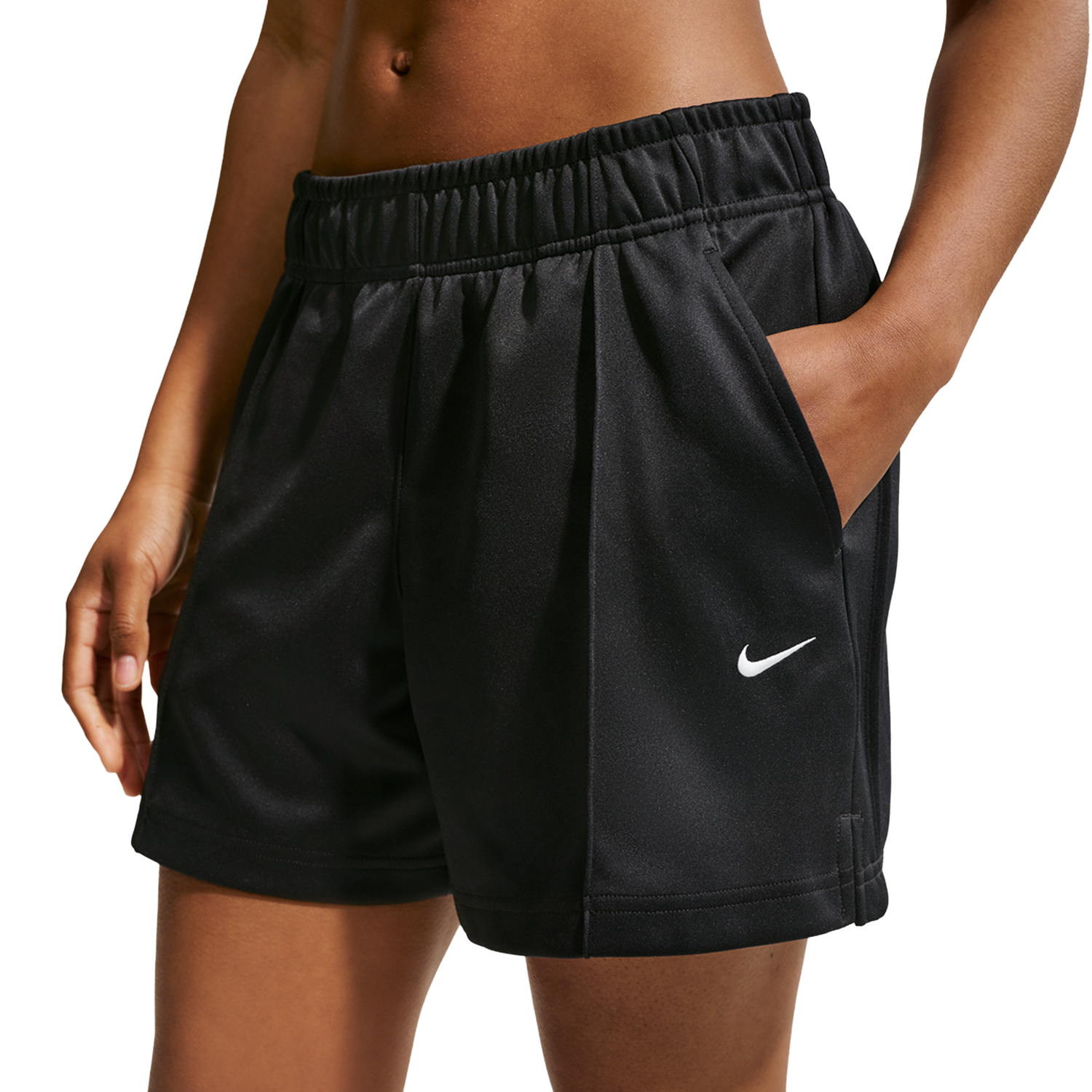 Nike NSW PK Track Shorts - Women's - Black/Sail