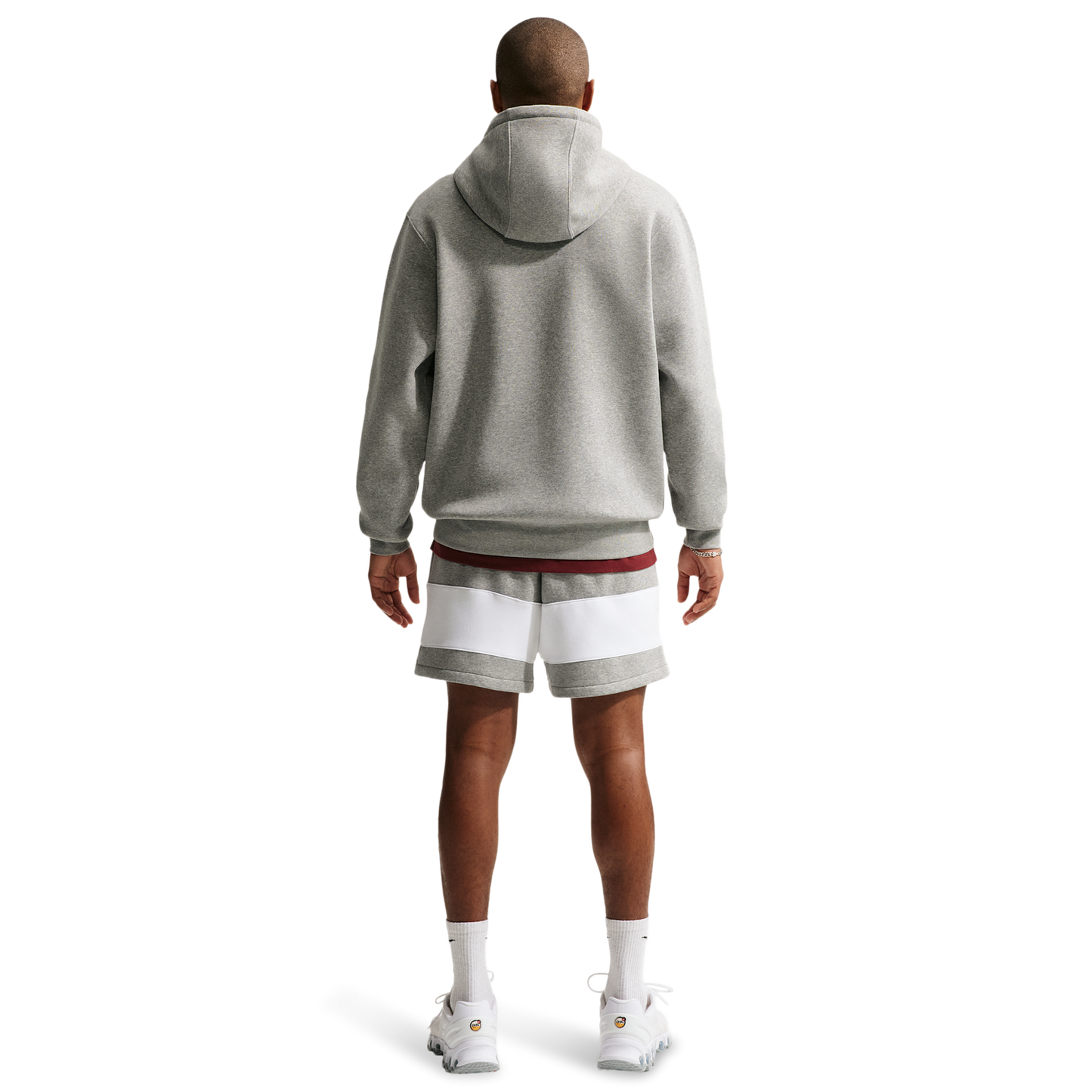 Nike Club BB Hoodie CTB - Men's - Lt Smoke Grey/White/Dk Grey Heather