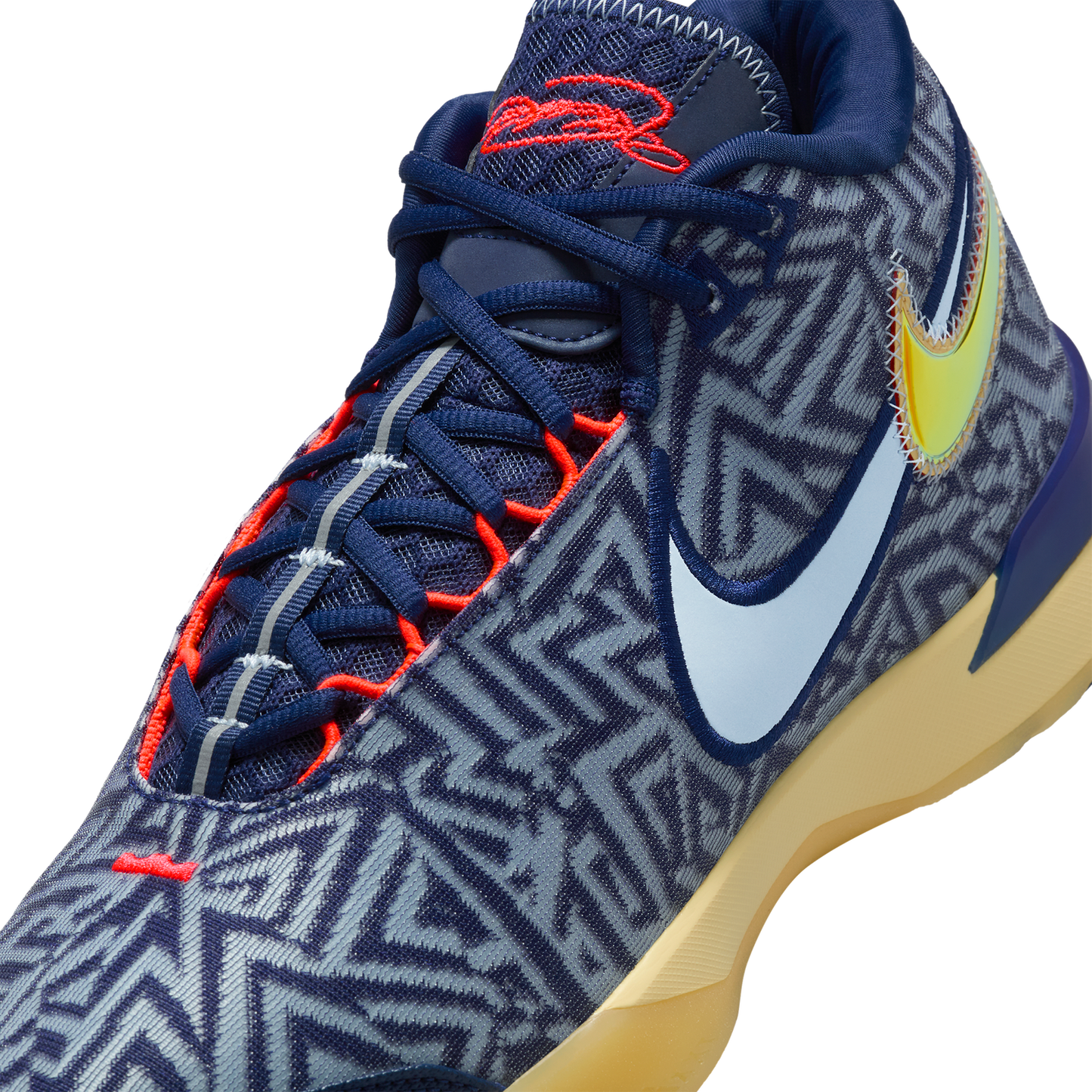 Nike LBJ Nxxt Genisus - Men's - Midnight Navy/Lt Armory Blue/Soft Yellow