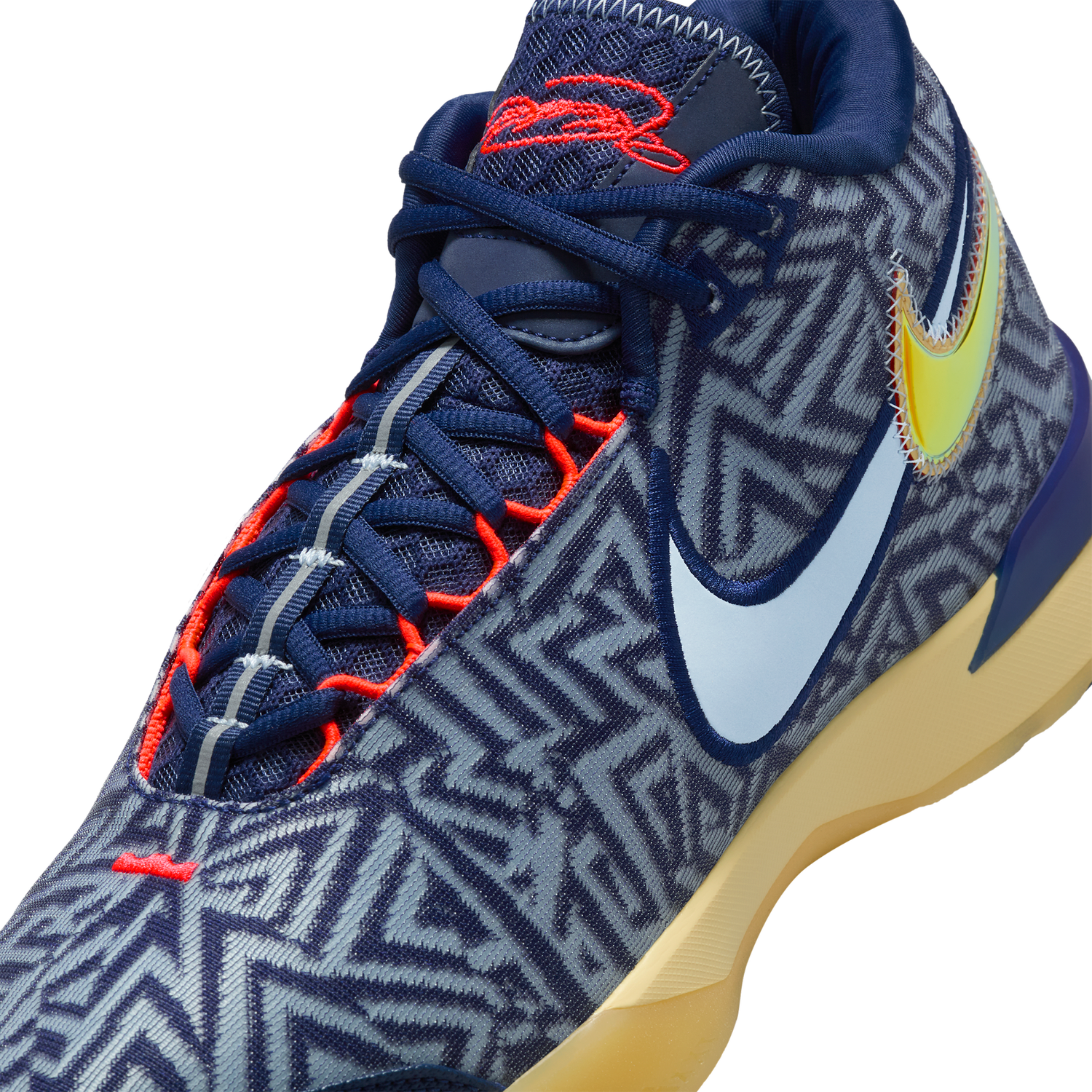 Nike LBJ Nxxt Genisus - Men's - Midnight Navy/Lt Armory Blue/Soft Yellow