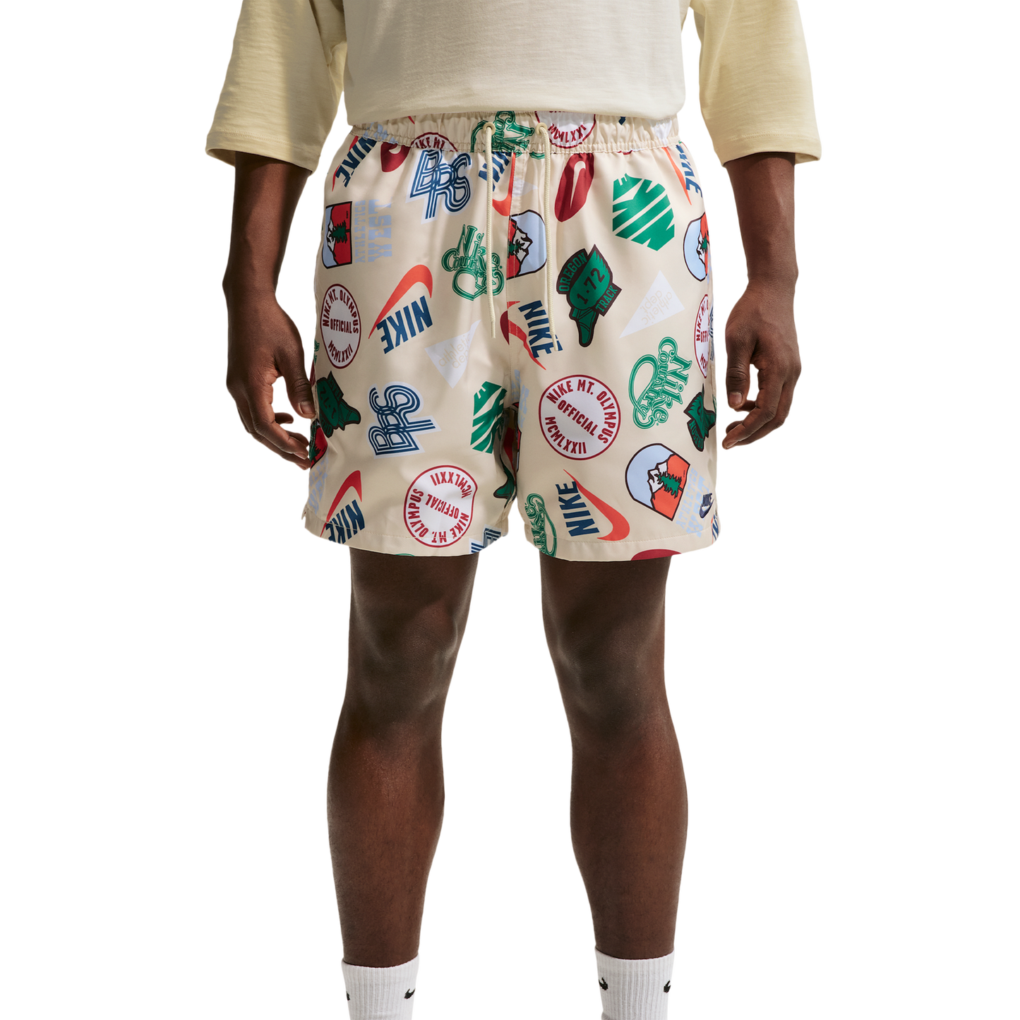 Nike Club Wvn Flow Aop Reissue - Men's - Lt Khaki/Obsidian