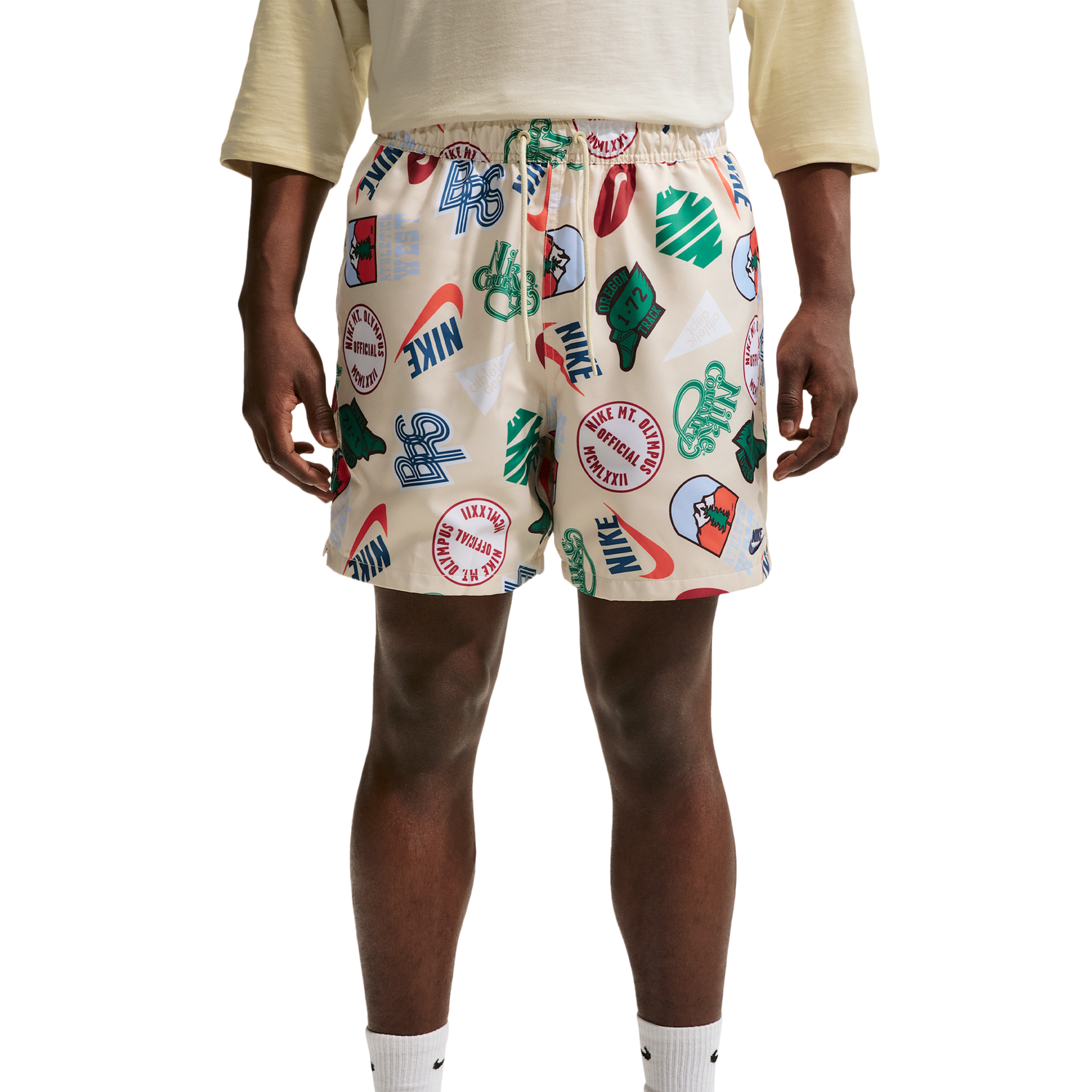 Nike Club Wvn Flow Aop Reissue - Men's - Lt Khaki/Obsidian