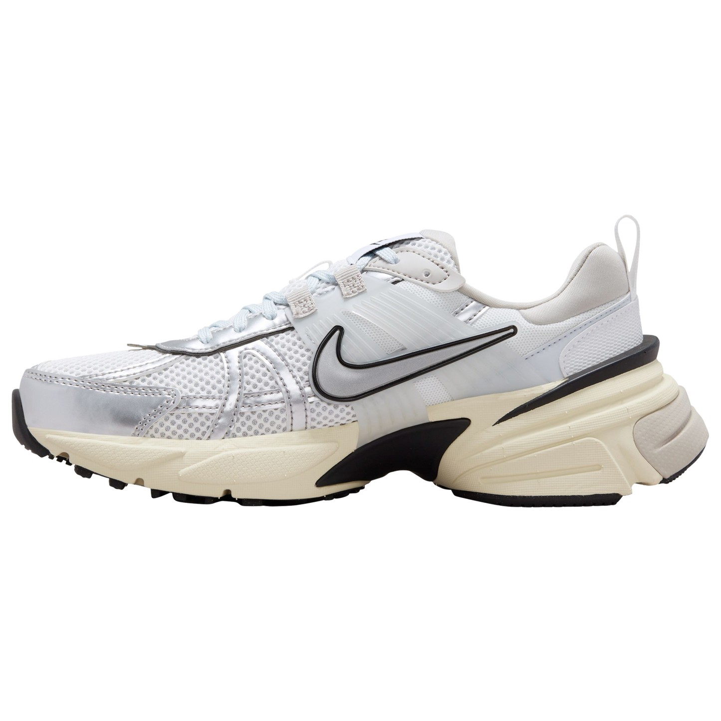 Nike V2K Run - Women's - White/Silver/Black