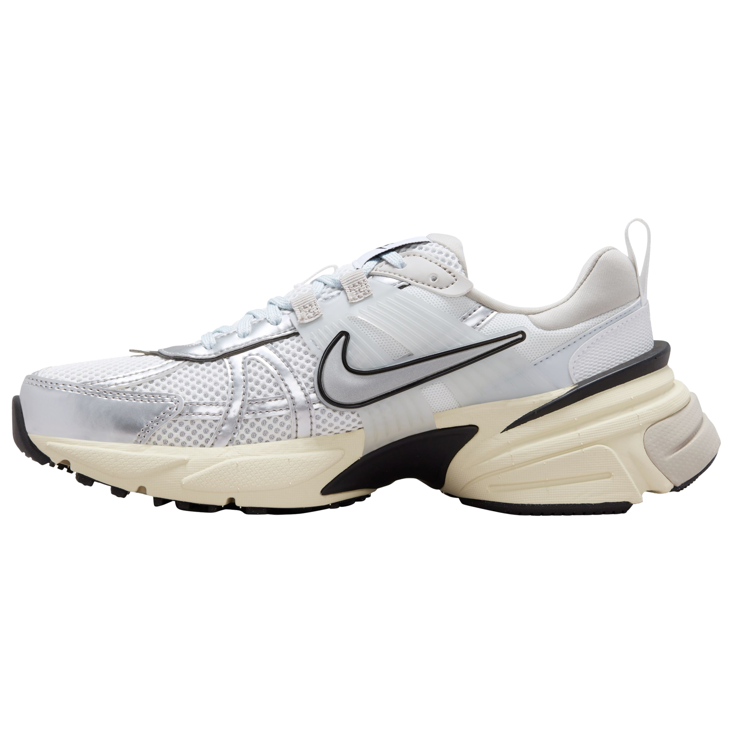 Nike V2K Run - Women's - White/Silver/Black