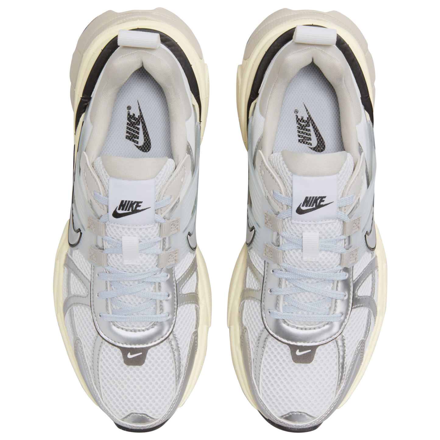 Nike V2K Run - Women's - White/Silver/Black