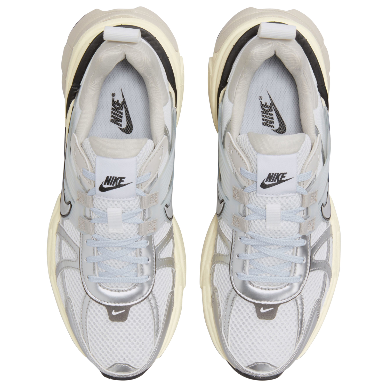 Nike V2K Run - Women's - White/Silver/Black