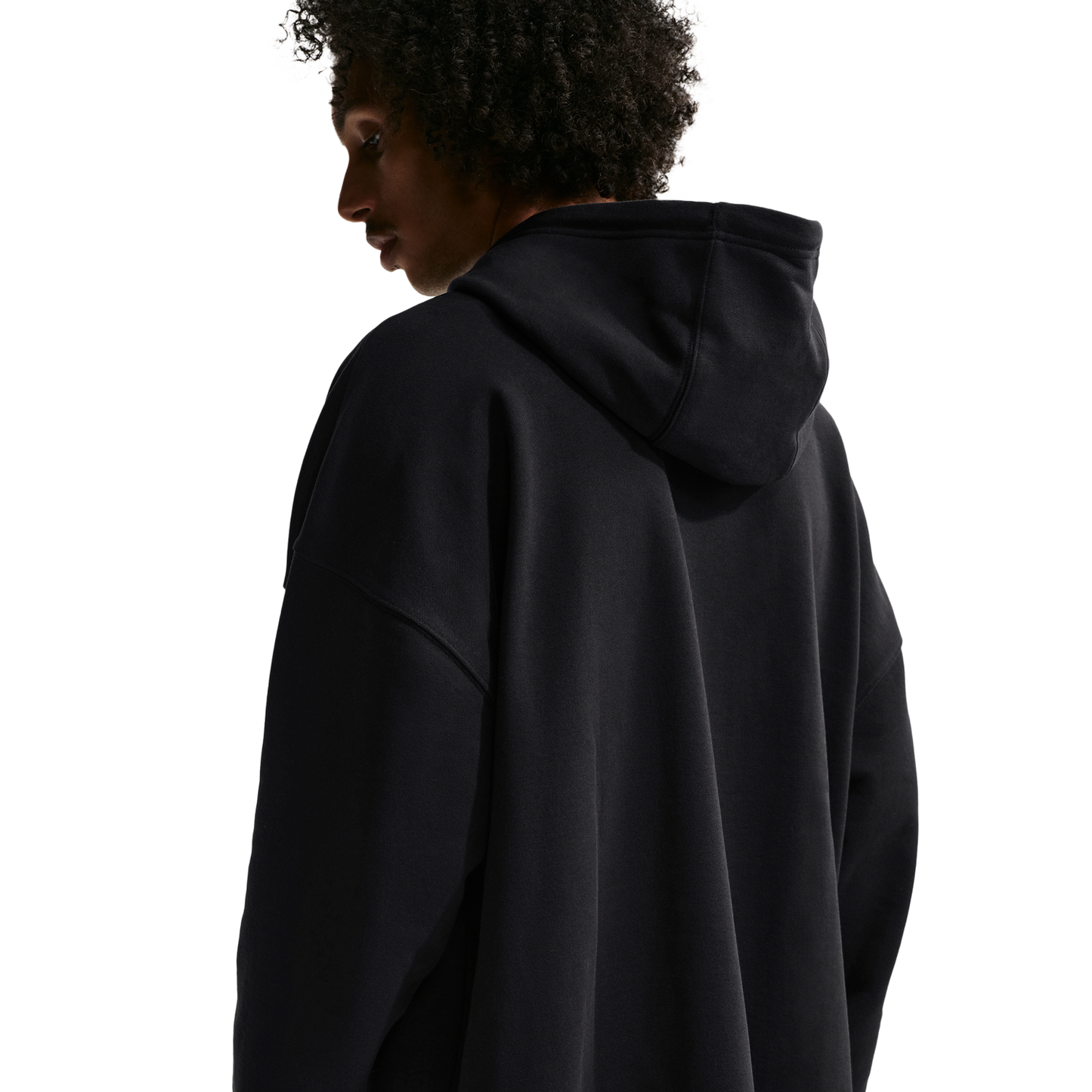 Nike Club French Terry Pullover Hoodie - Men's - Black/White/Black