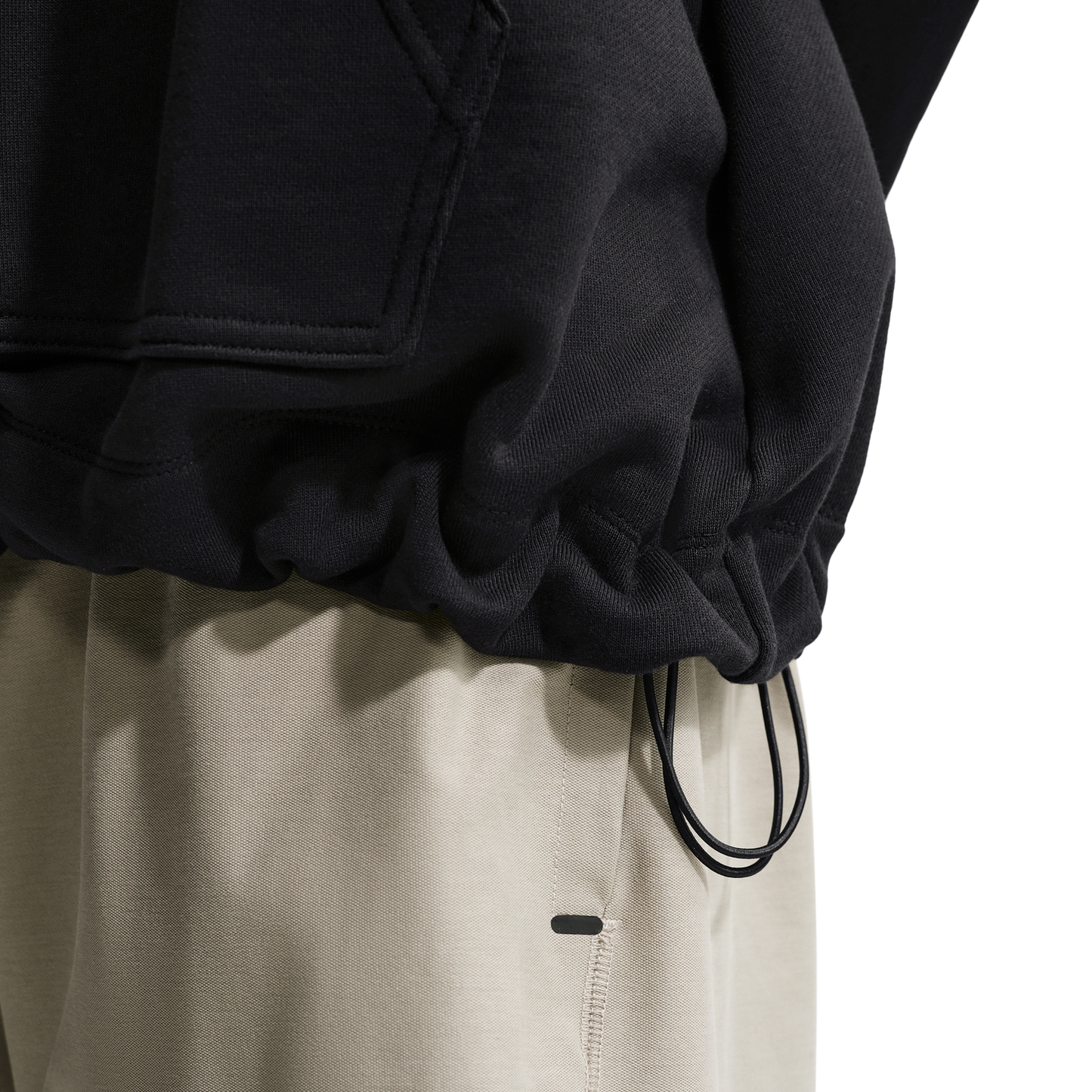 Nike Club French Terry Pullover Hoodie - Men's - Black/White/Black