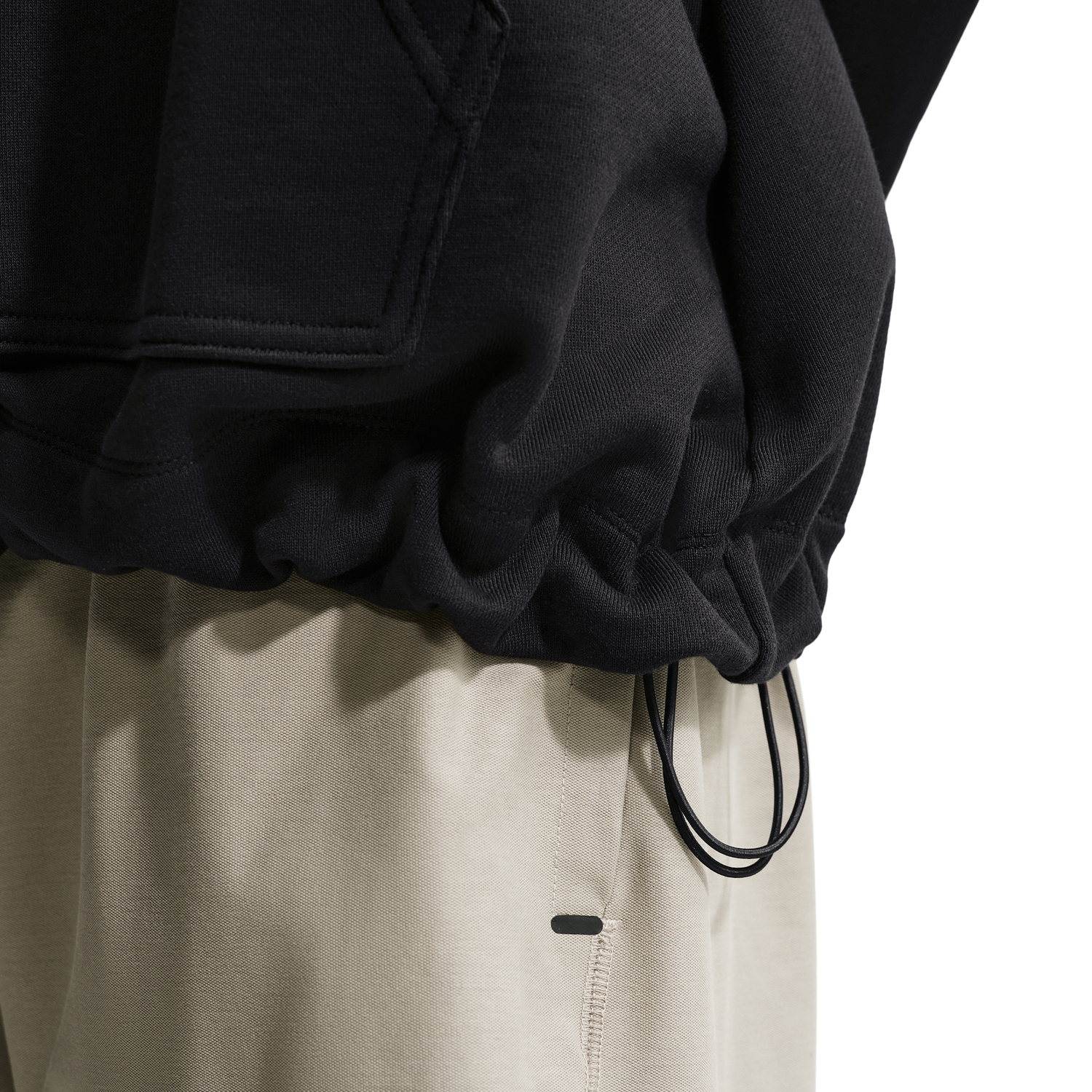 Nike Club French Terry Pullover Hoodie - Men's - Black/White/Black
