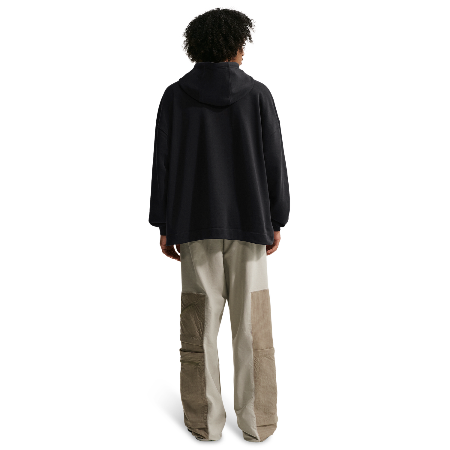 Nike Club French Terry Pullover Hoodie - Men's - Black/White/Black