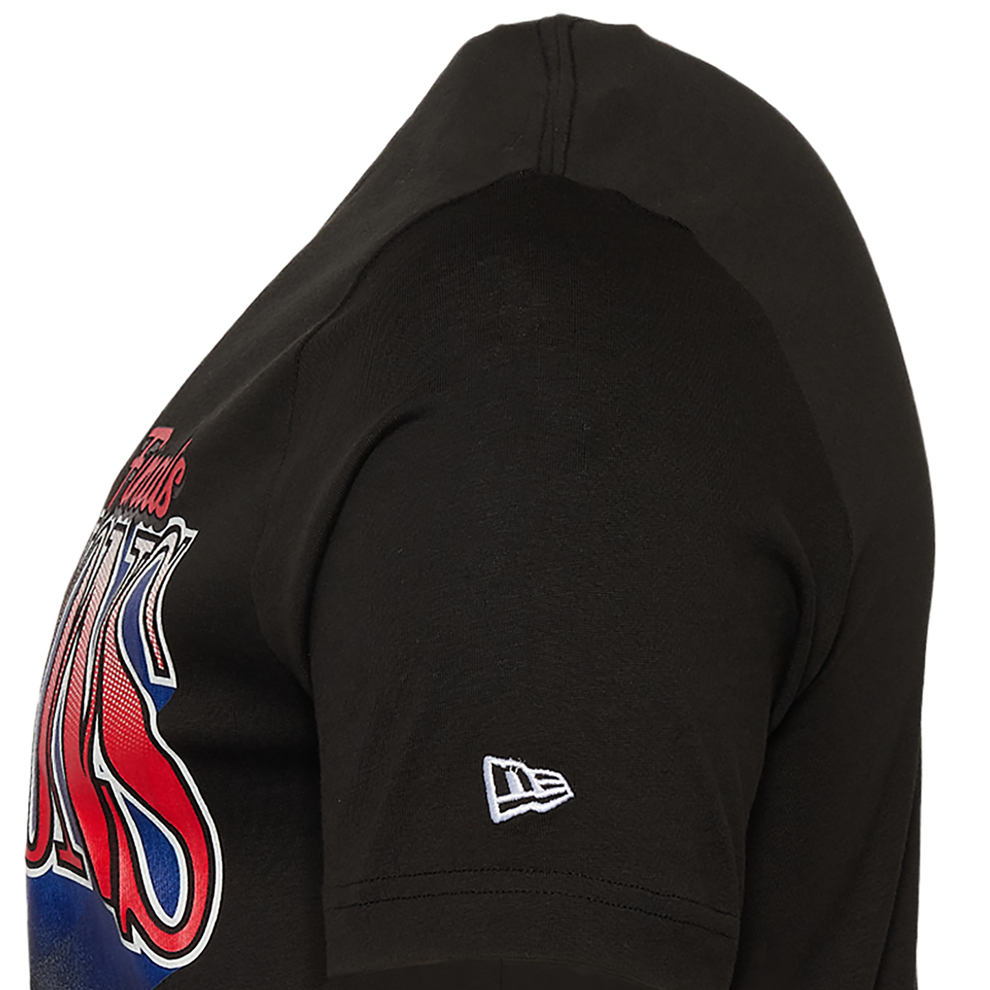 New Era 76ers Oversize T-Shirt - Men's - Black/Multi