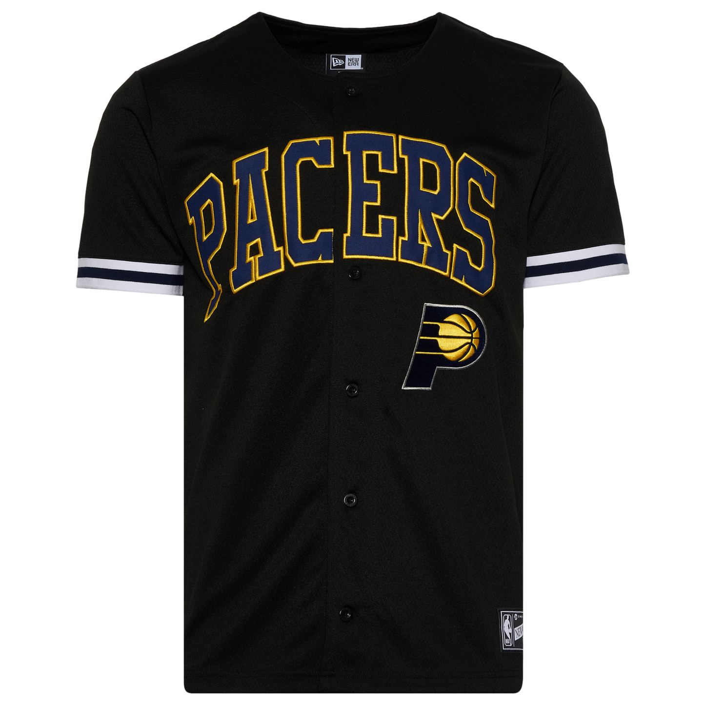 New Era Pacers Jersey - Men's - Black/Multi