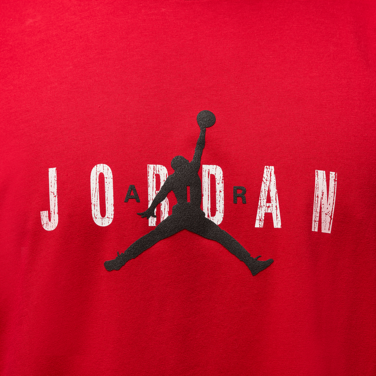 Jordan Brooklyn Air Oversized Crew - Men's - Black/Red