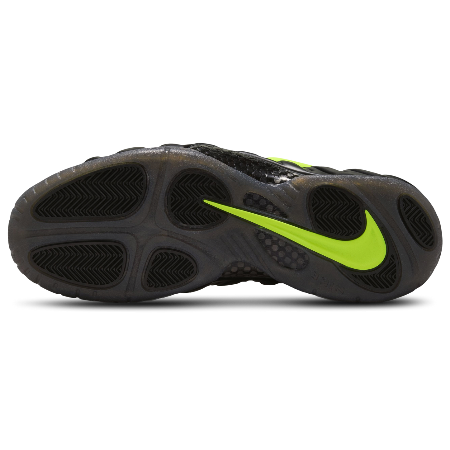 Nike Air Foamposite Pro - Men's - Black/Voltage Yellow