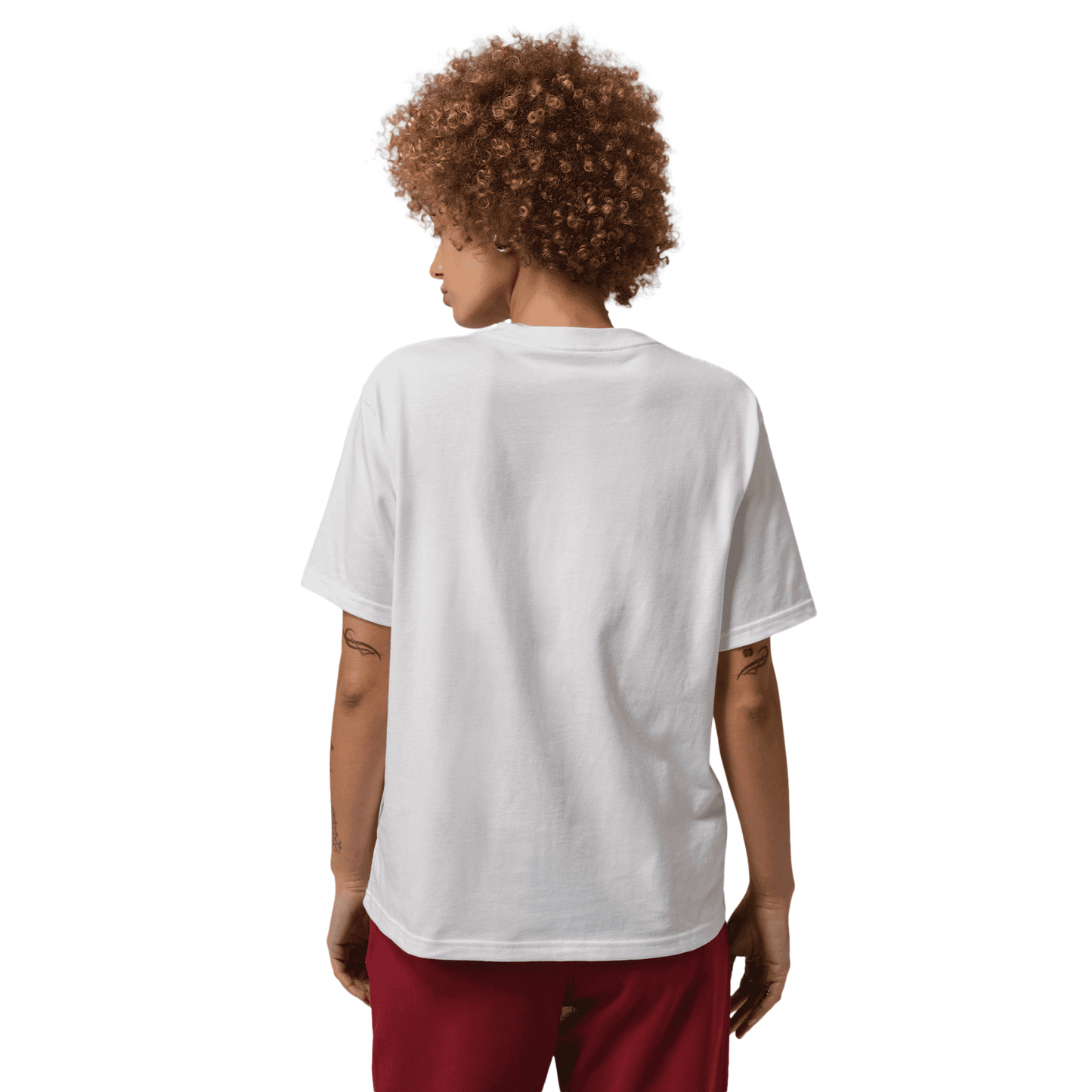 Jordan Flight Graphic KISS T-Shirt - Women's - White/Red