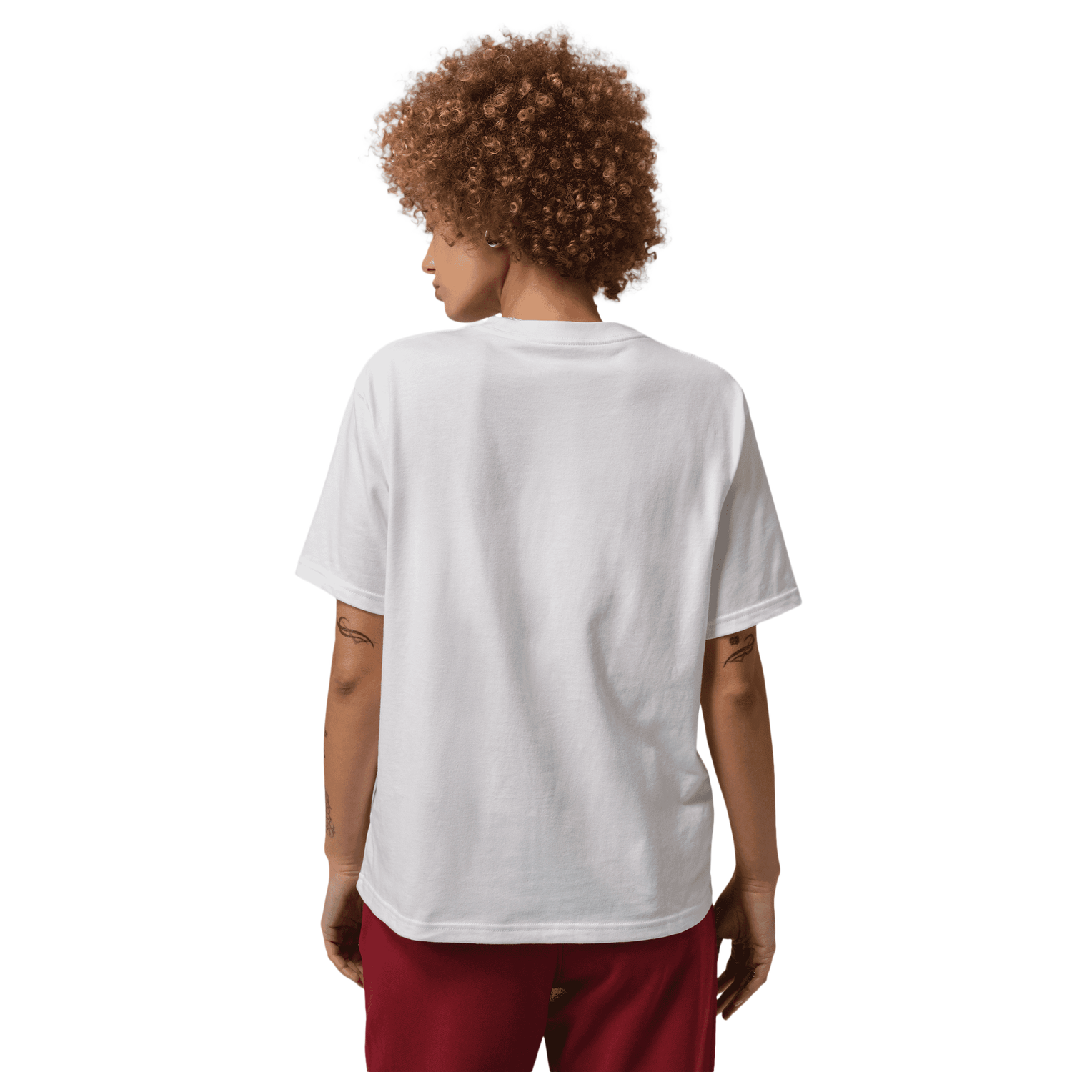 Jordan Flight Graphic KISS T-Shirt - Women's - White/Red