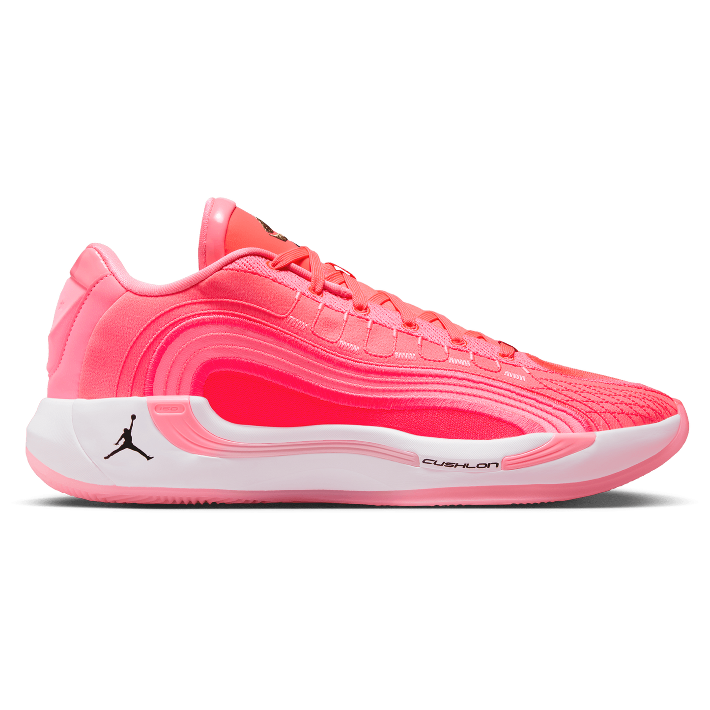 Jordan Luka 4 - Men's - Black/Flash Crimson/Sunset Pulse