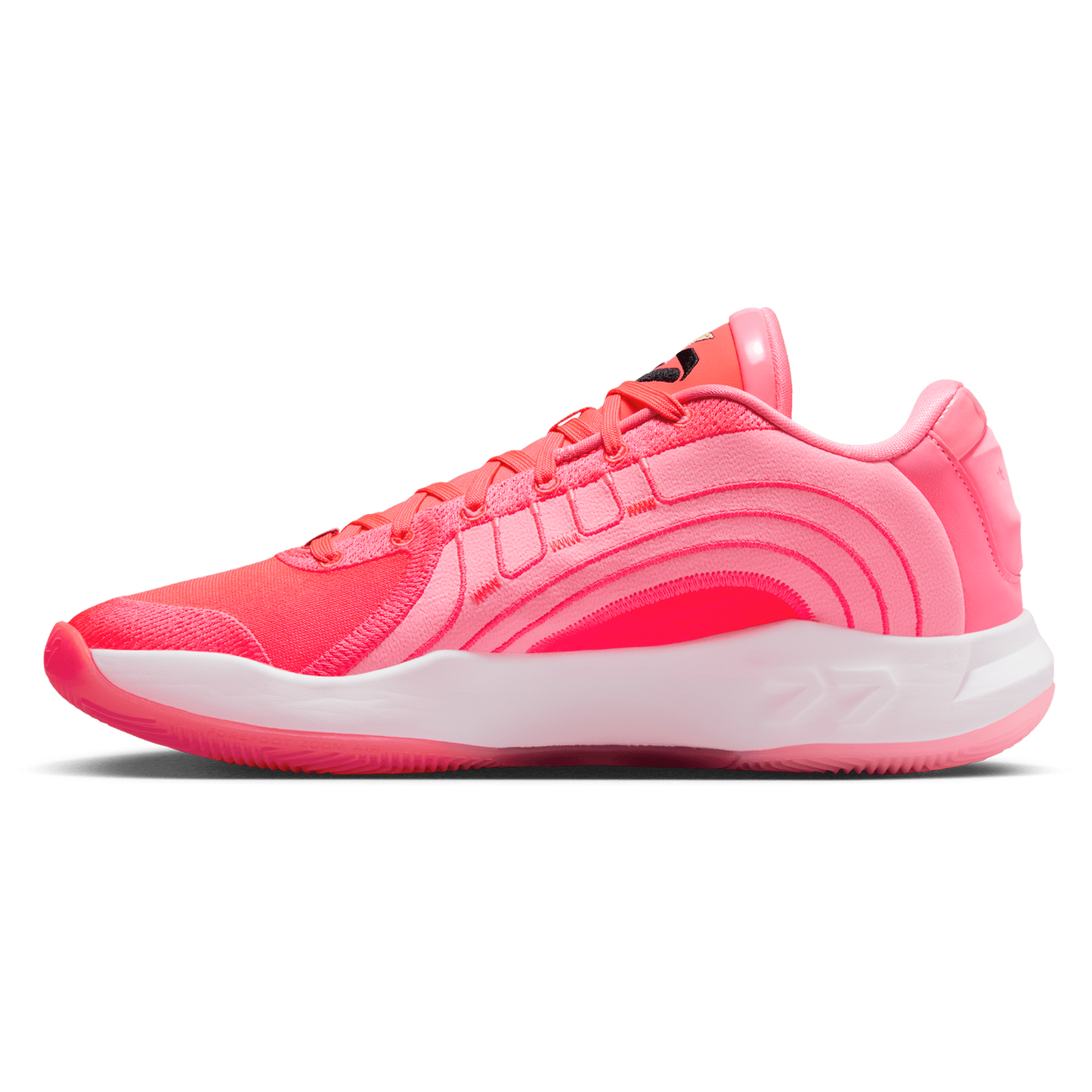 Jordan Luka 4 - Men's - Black/Flash Crimson/Sunset Pulse