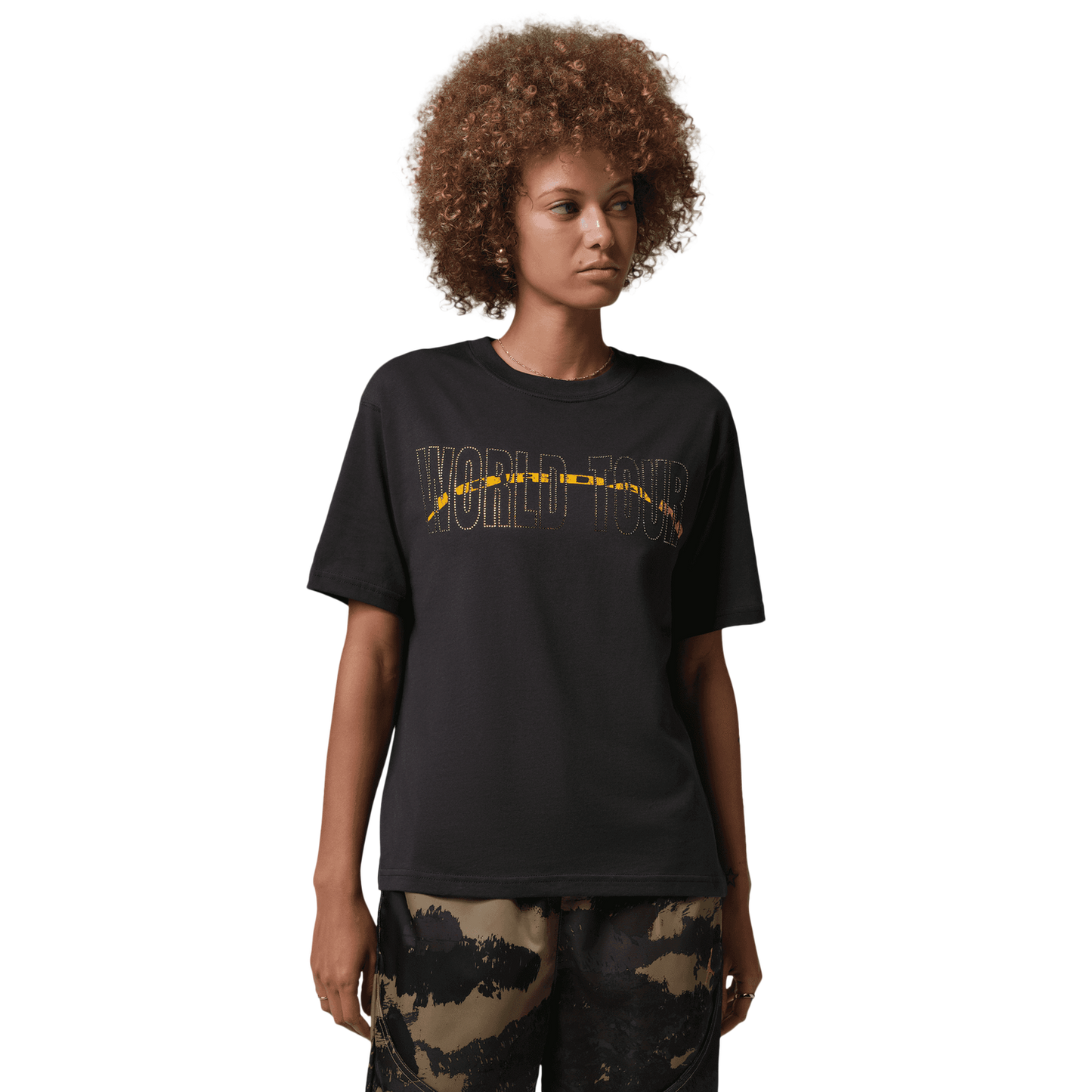 Jordan BRK Short Sleeve GF Graphic T-Shirt - Women's - Off Noir
