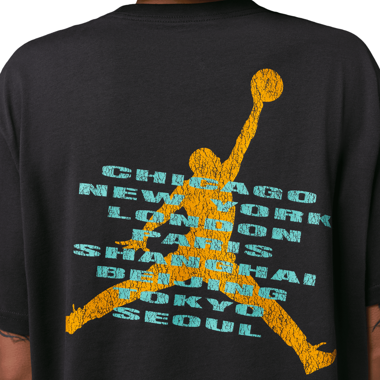 Jordan BRK Short Sleeve GF Graphic T-Shirt - Women's - Off Noir