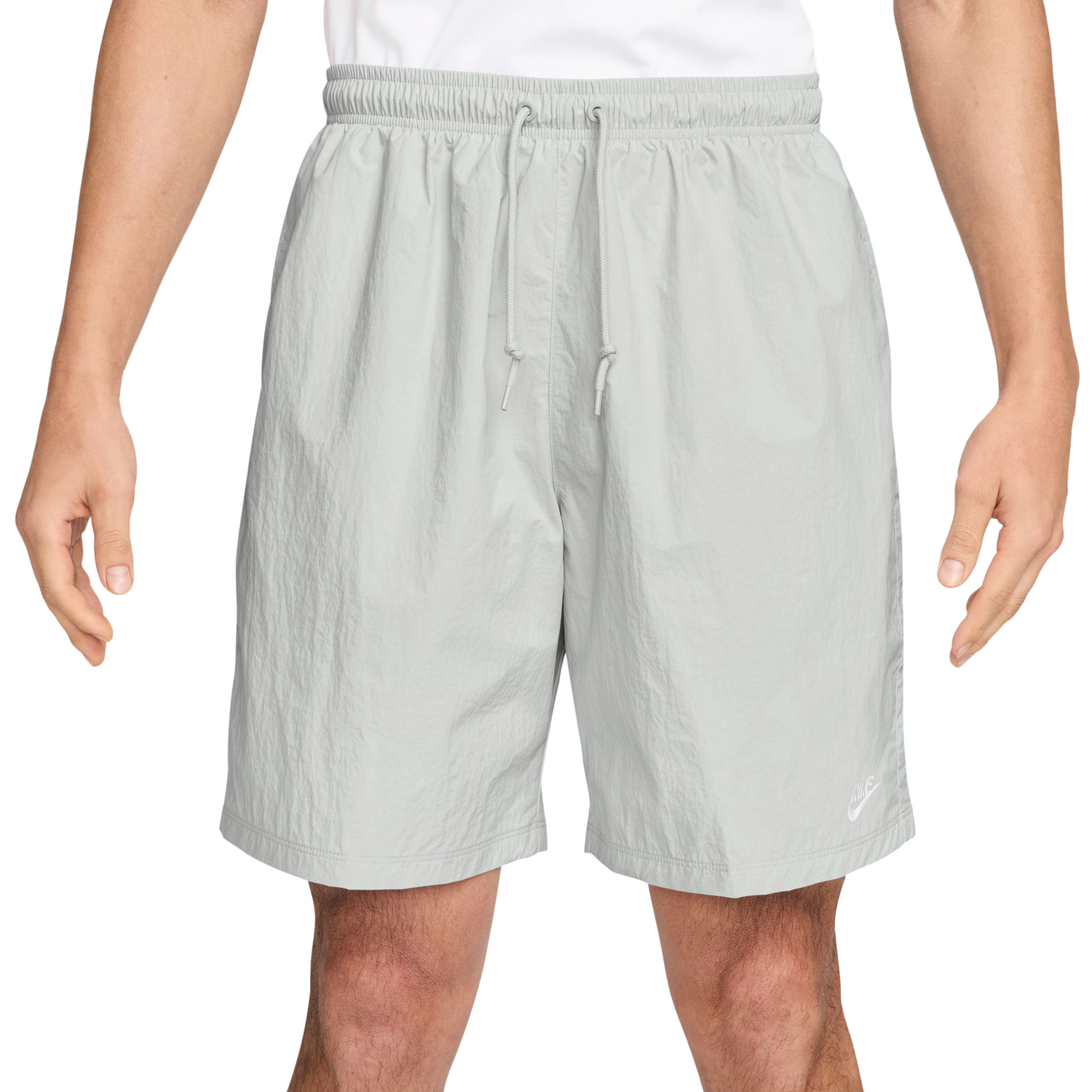 Nike Club Sport Shorts - Men's - Gray/White