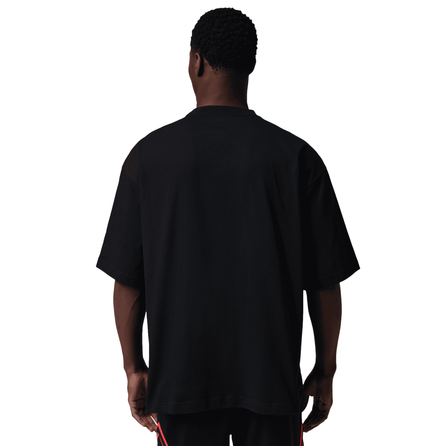 Jordan Dri-FIT SPT Statement Graphic Short Sleeve Crew - Men's - Infrared 23/Black