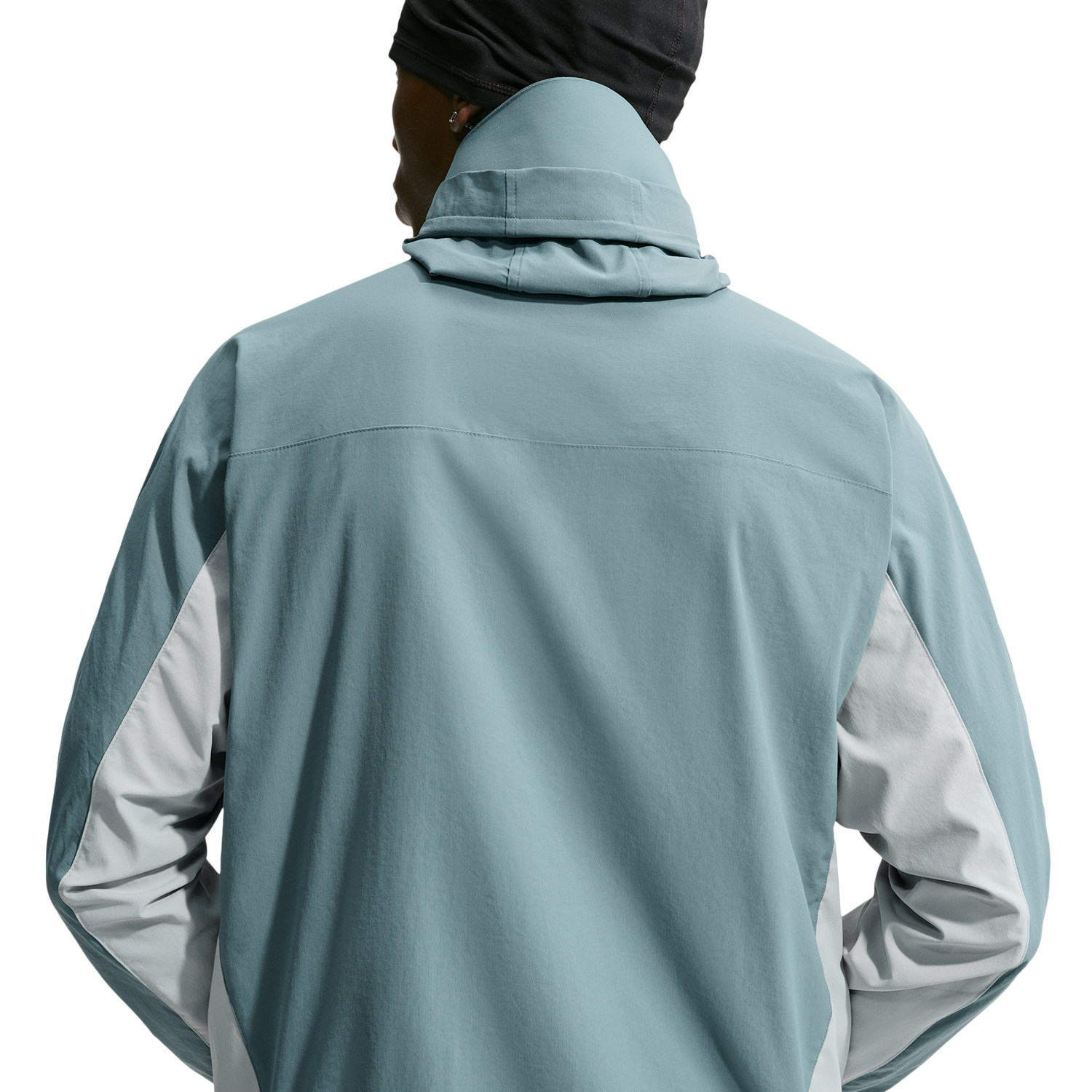 Nike Dri-Fit Tech Helios Sun Long Sleeve - Men's - Black/Light Pumice/Mineral Slate