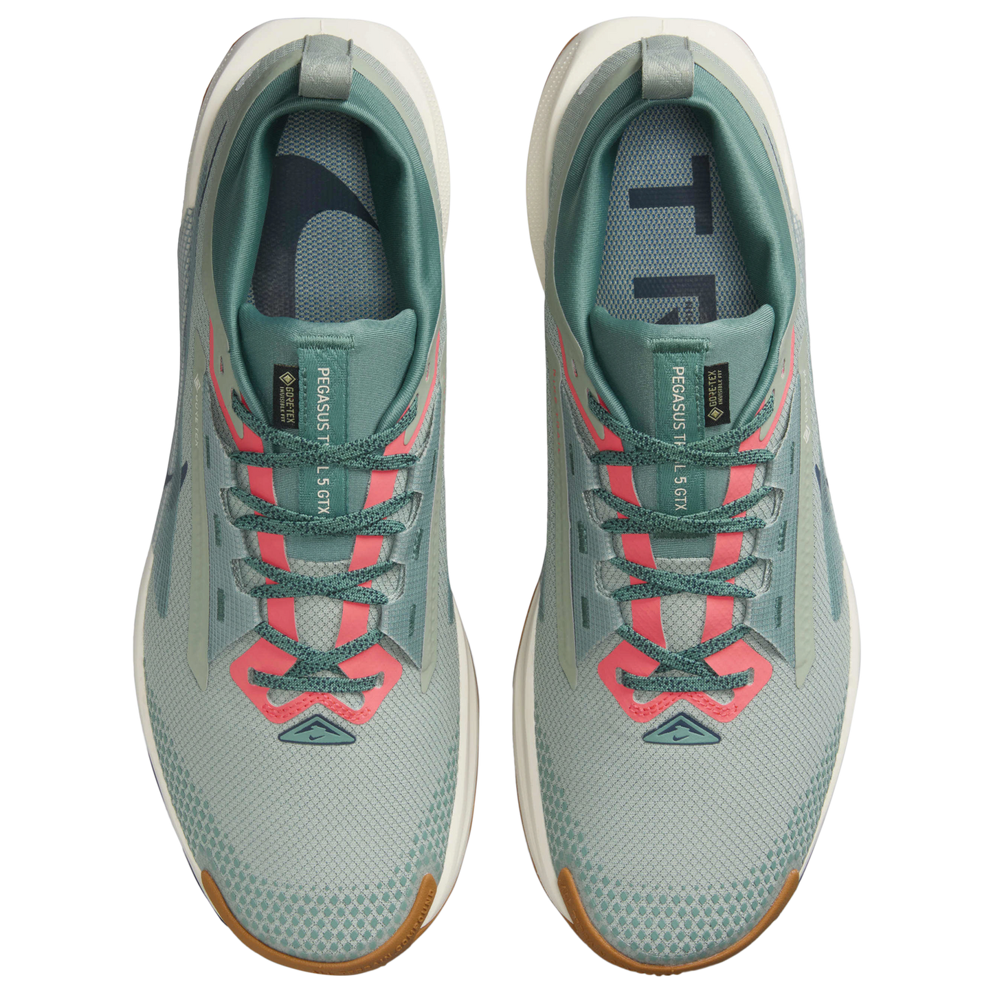 Nike Reactx Pegasus Trail 5 GTX - Men's - Armory Navy/Jade Horizon/Pale Ivory