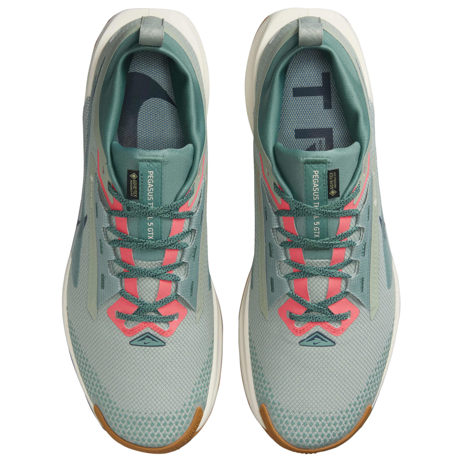Nike Reactx Pegasus Trail 5 GTX - Men's - Armory Navy/Jade Horizon/Pale Ivory