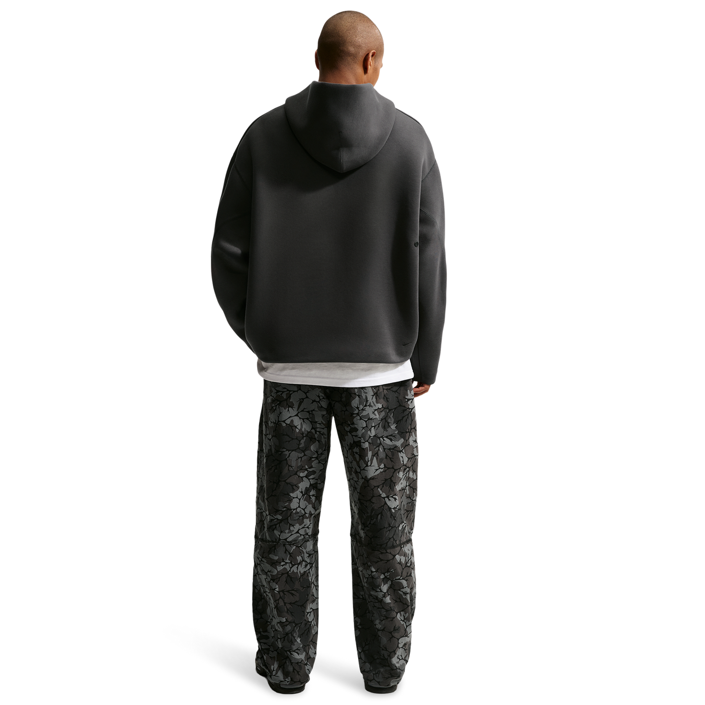 Nike Dri-FIT Tech Woven AOP Pants - Men's - Black/Black